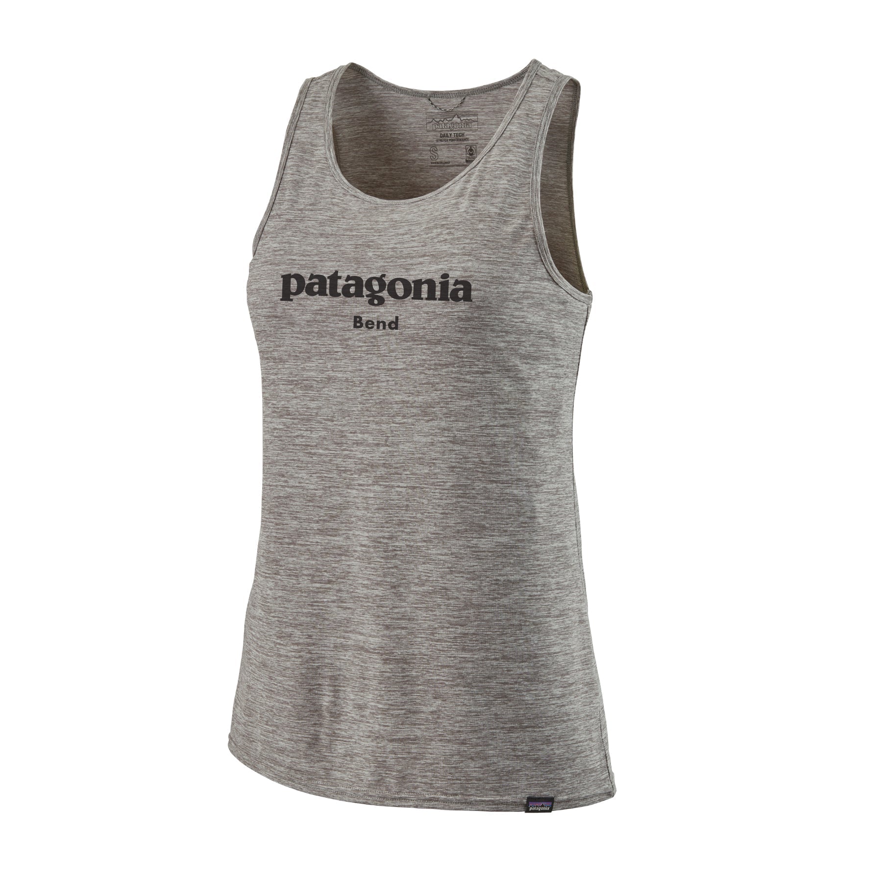 Women's Capilene® Cool Daily Graphic Tank - Patagonia Bend in Feather Grey | Patagonia Bend