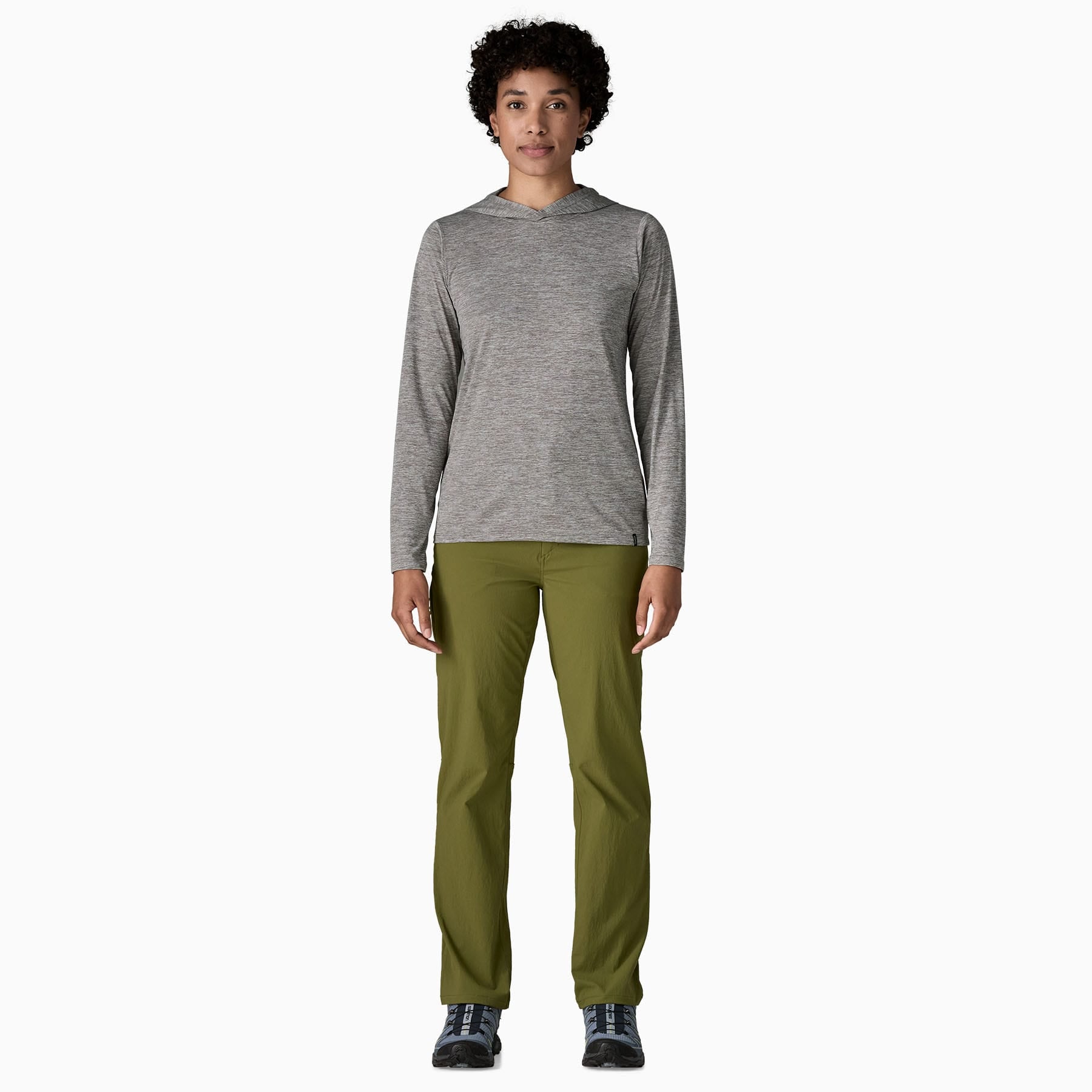 Women's Capilene® Cool Daily Hoody in Feather Grey | Patagonia Bend