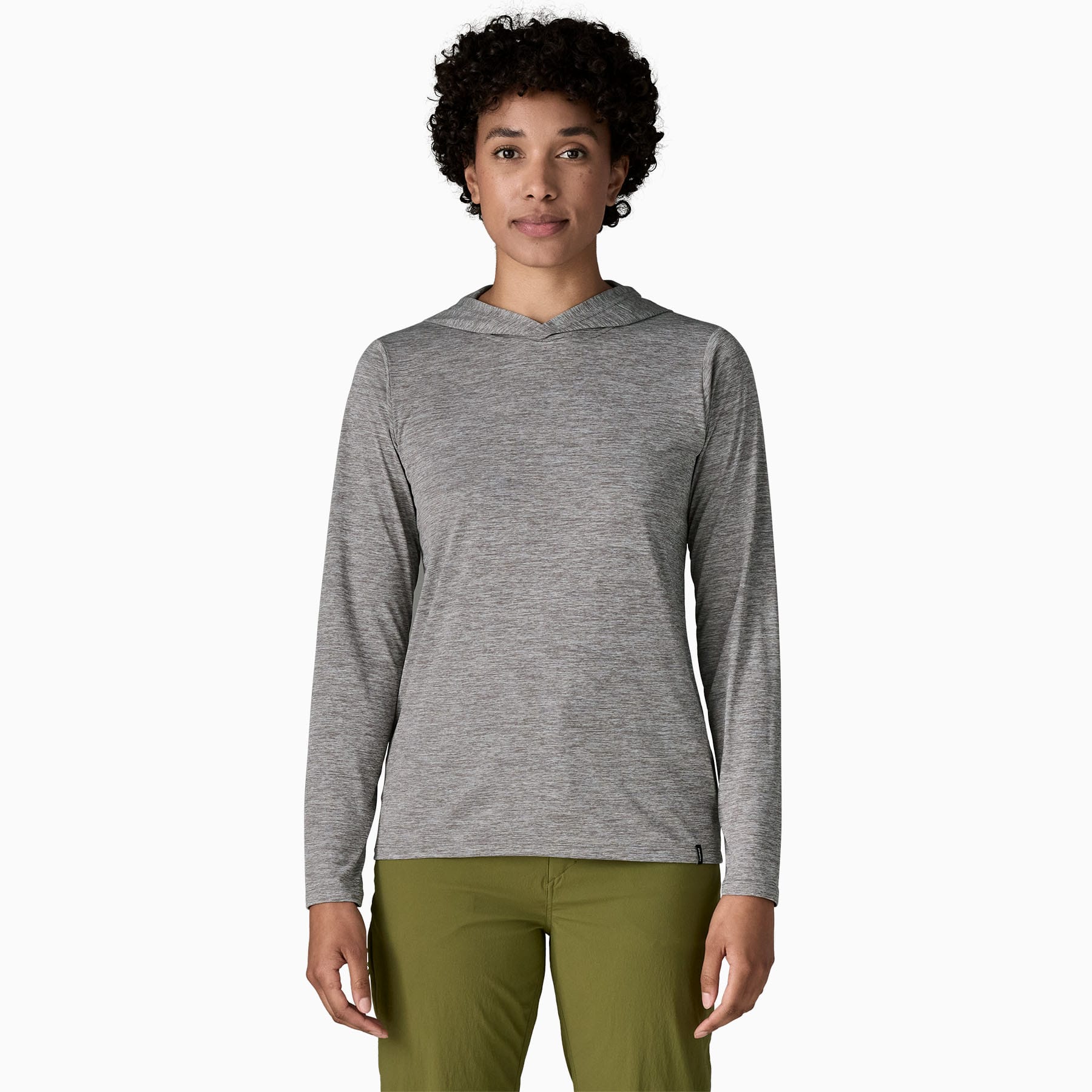 Women's Capilene® Cool Daily Hoody in Feather Grey | Patagonia Bend