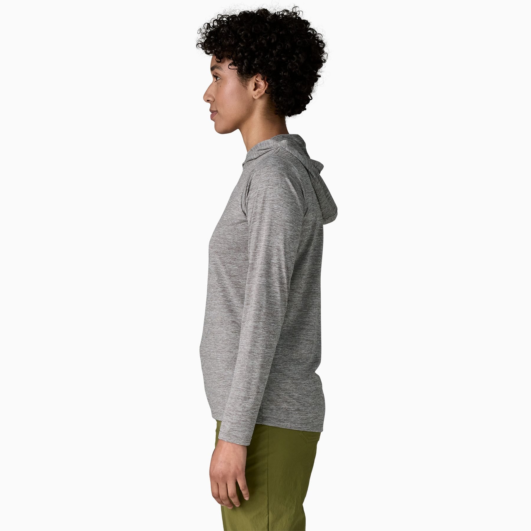 Women's Capilene® Cool Daily Hoody in Feather Grey | Patagonia Bend