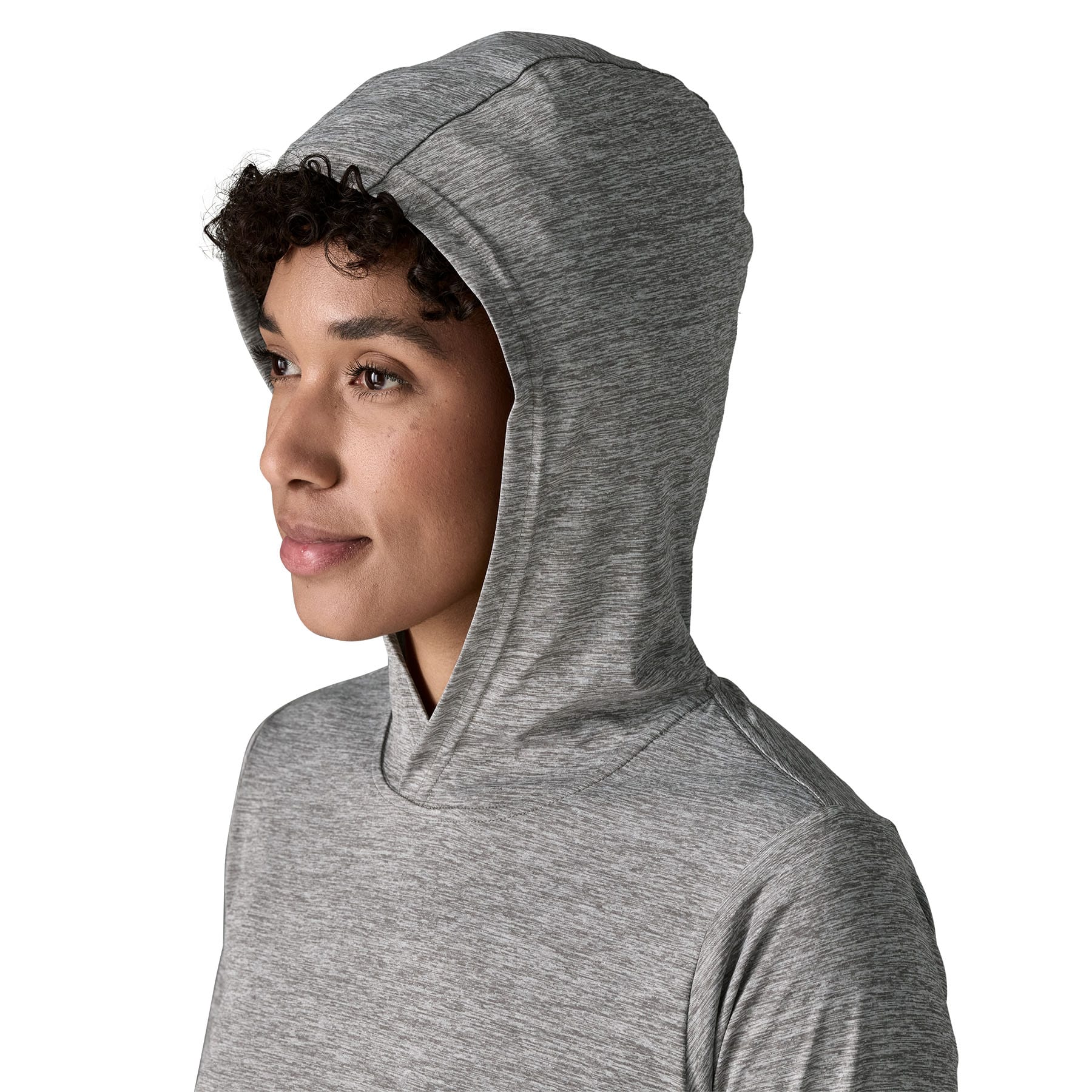 Women's Capilene® Cool Daily Hoody in Feather Grey | Patagonia Bend