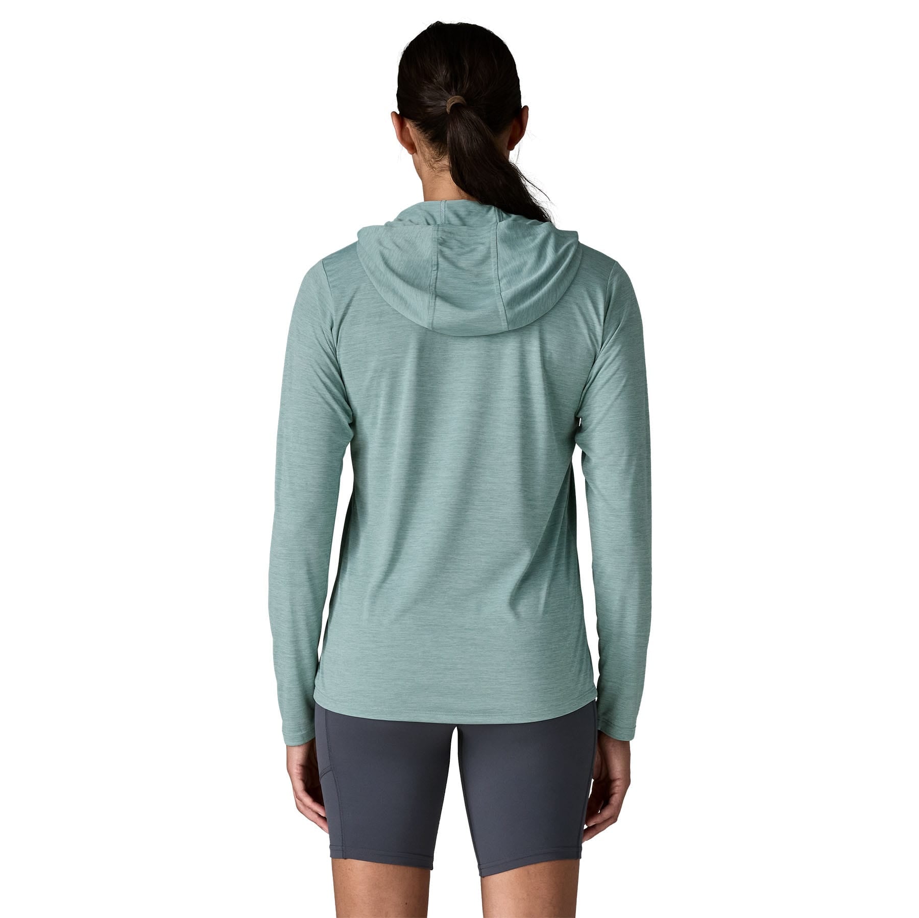 Women's Capilene® Cool Daily Hoody in Thermal Blue - Light Thermal Blue X - Dye | Patagonia Bend