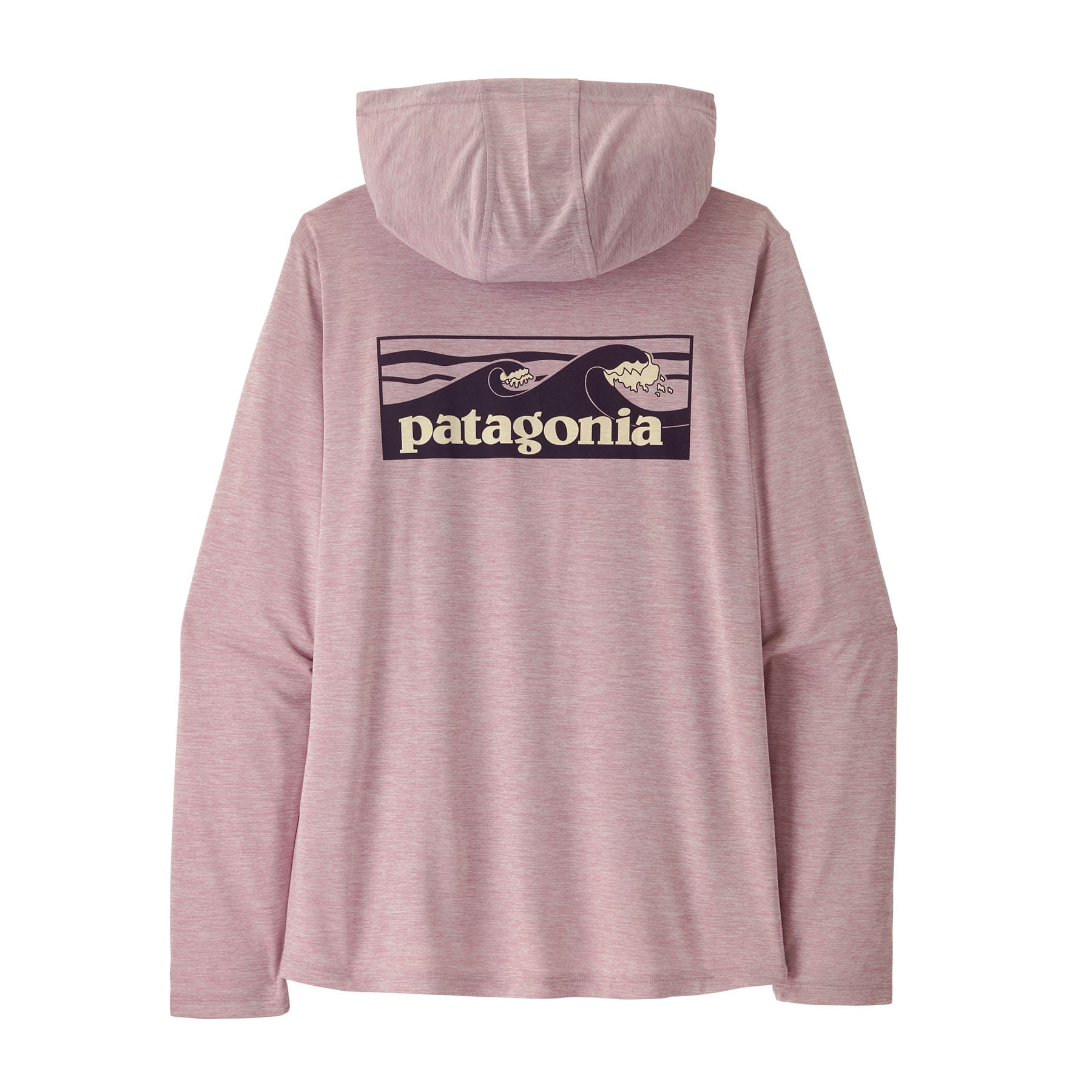 Women's Capilene® Cool Daily Hoody - Boardshort Logo in Quiet Violet | Patagonia Bend