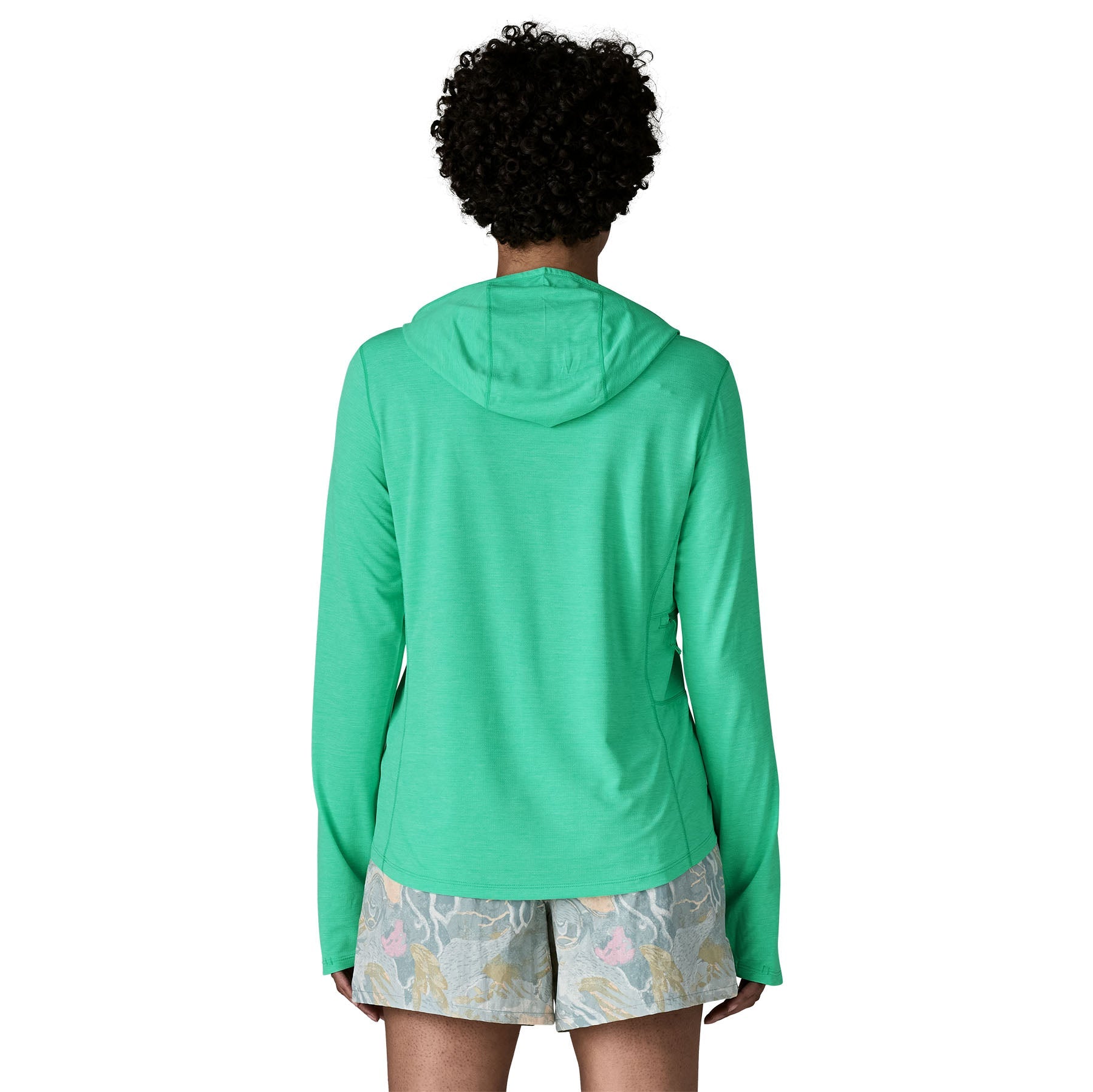 Women's Capilene® Cool Sun Hoody in Aqua Stone - Early Teal X - Dye | Patagonia Bend