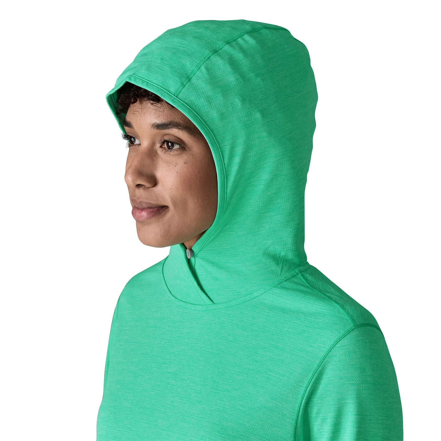 Women's Capilene® Cool Sun Hoody in Aqua Stone - Early Teal X - Dye | Patagonia Bend