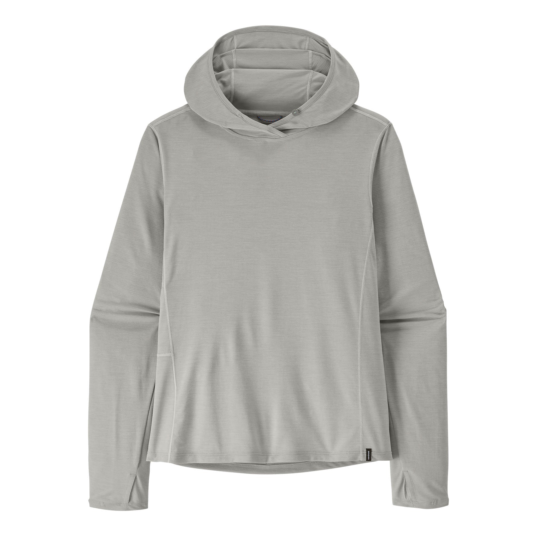 Women's Capilene® Cool Sun Hoody in Crisp Grey - Salt Grey X - Dye | Patagonia Bend