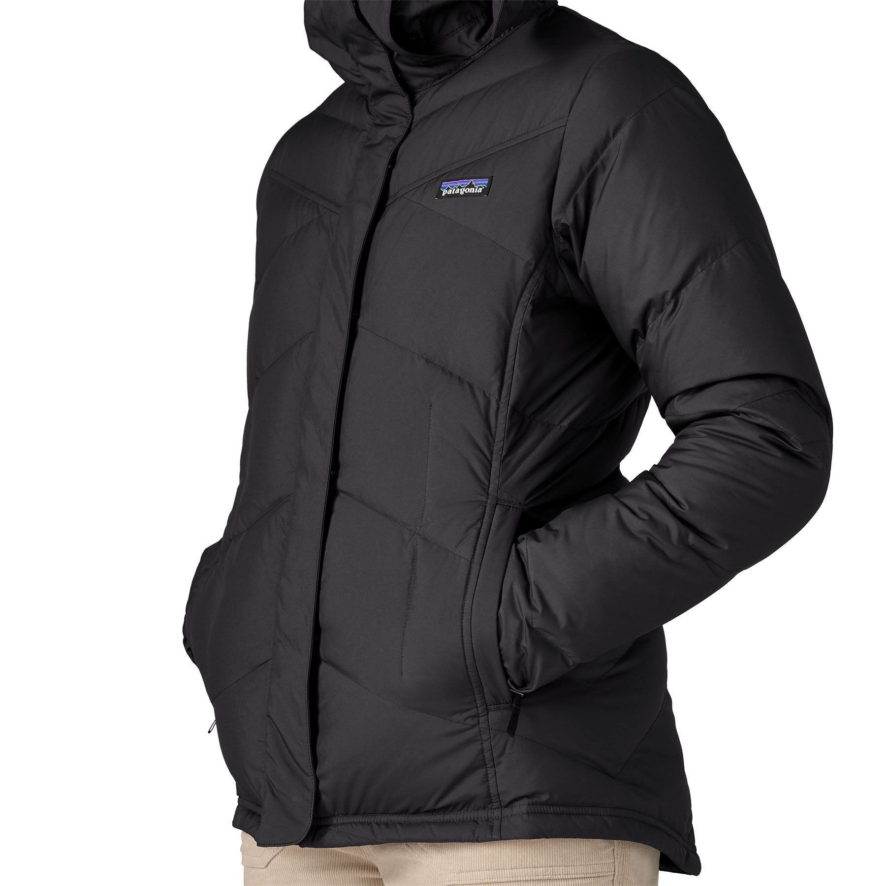 Women's Down With It Jacket in Black | Patagonia Bend