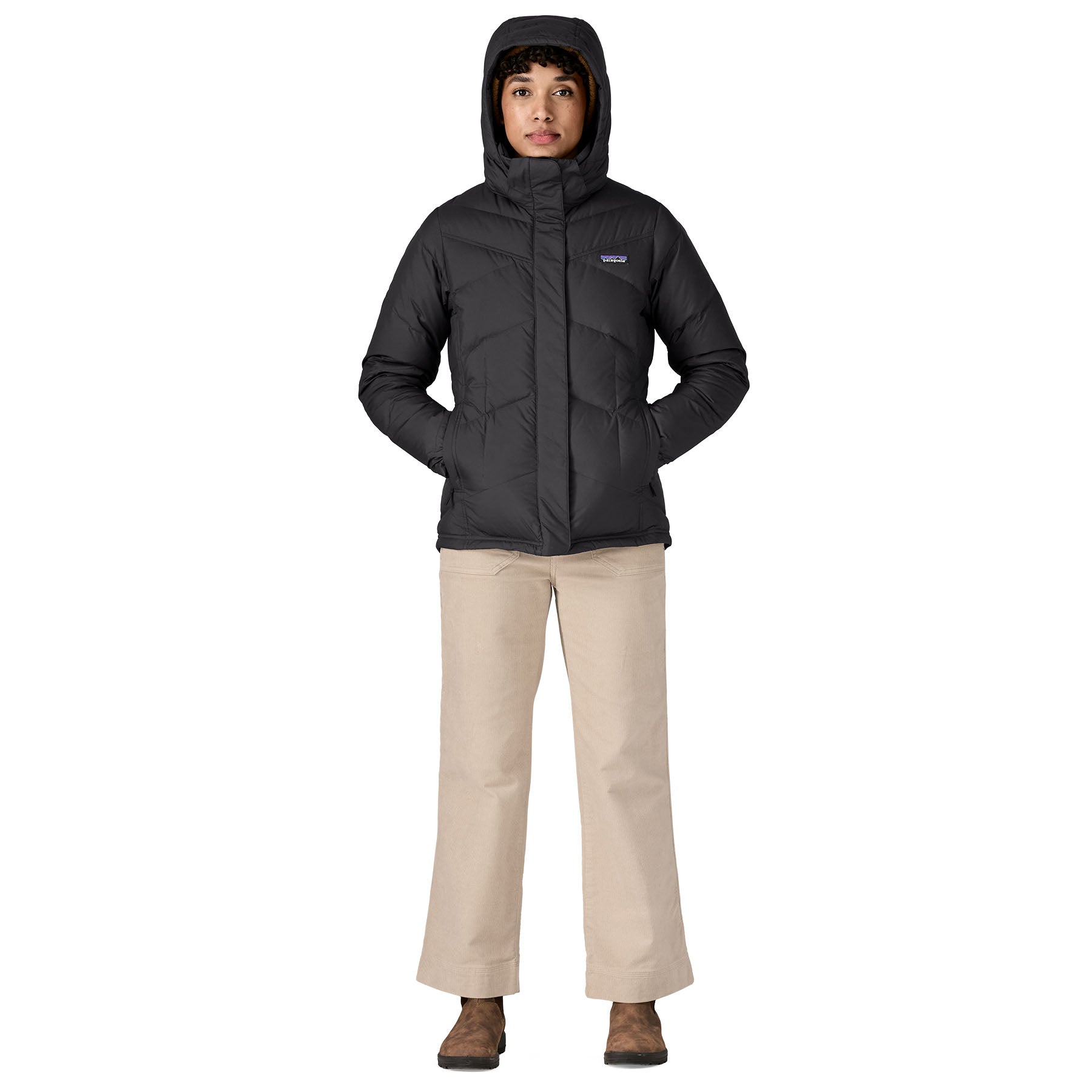 Women's Down With It Jacket in Black | Patagonia Bend