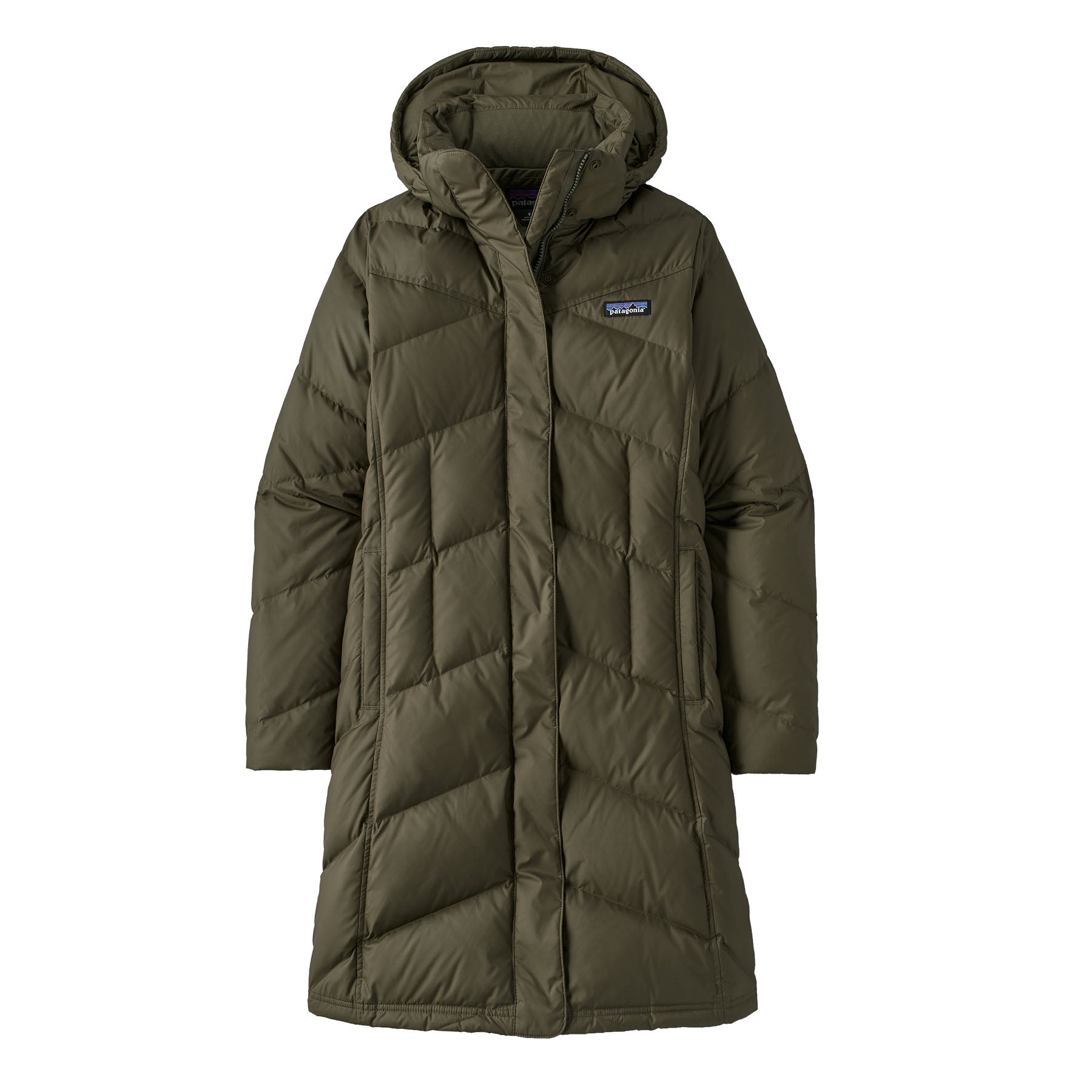 Women's Down With It Parka in Basin Green | Patagonia Bend