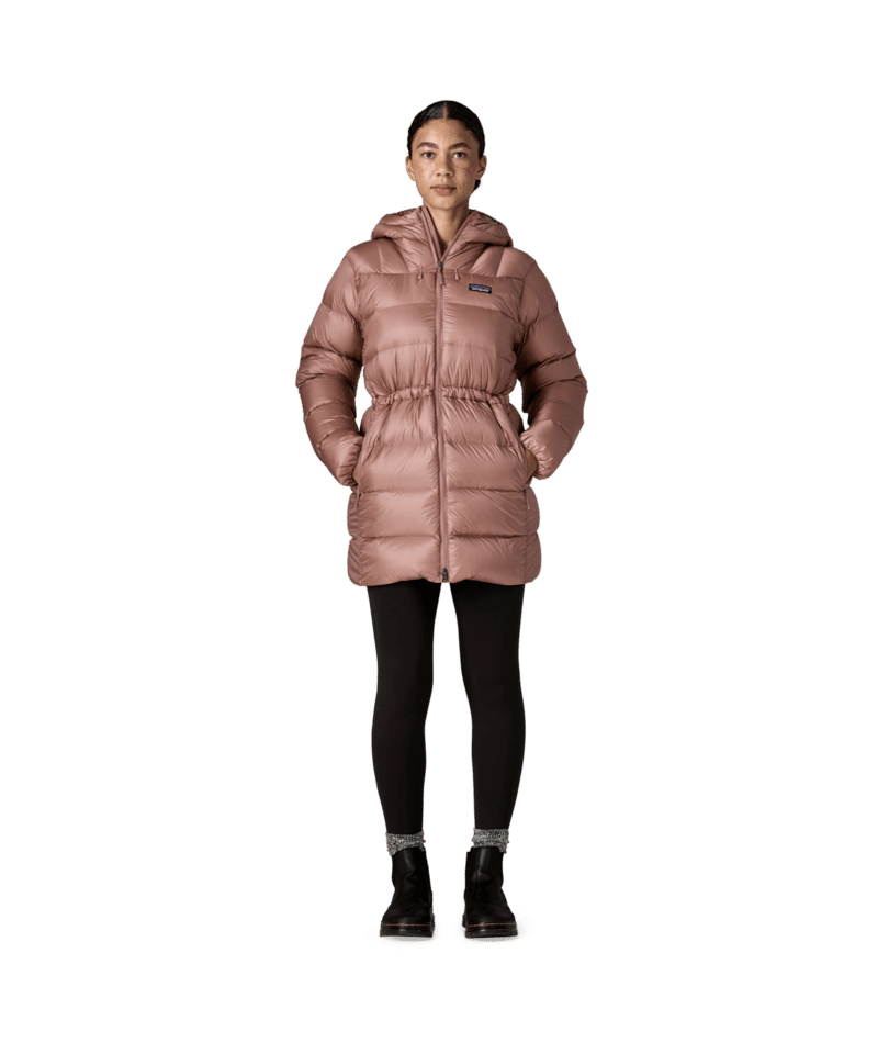 Women's Fitz Roy Down Parka in Moonrise Taupe | Photo 9 | Patagonia Bend