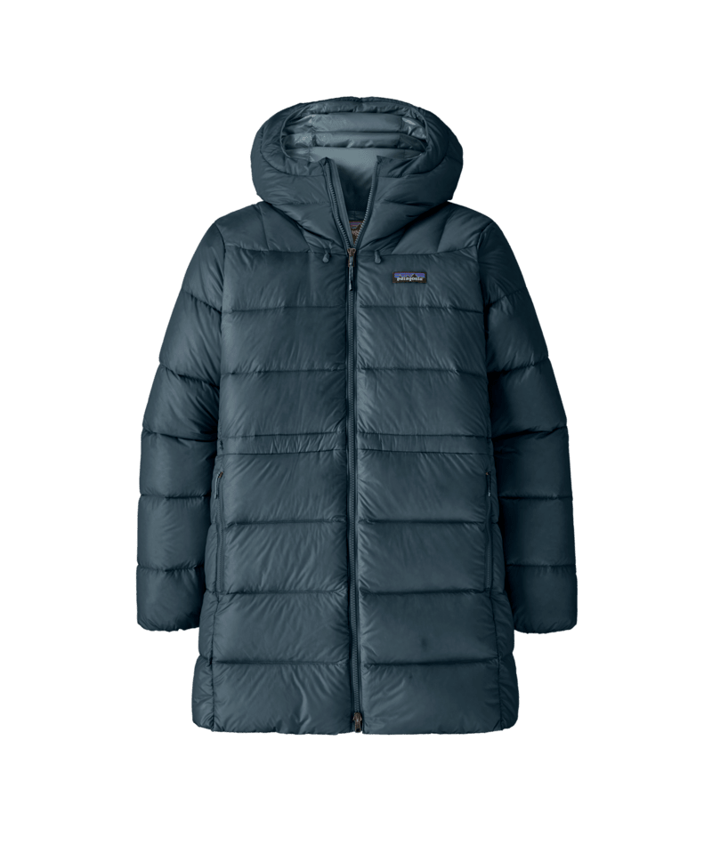 Women's Fitz Roy Down Parka in Summit Blue | Photo 11 | Patagonia Bend