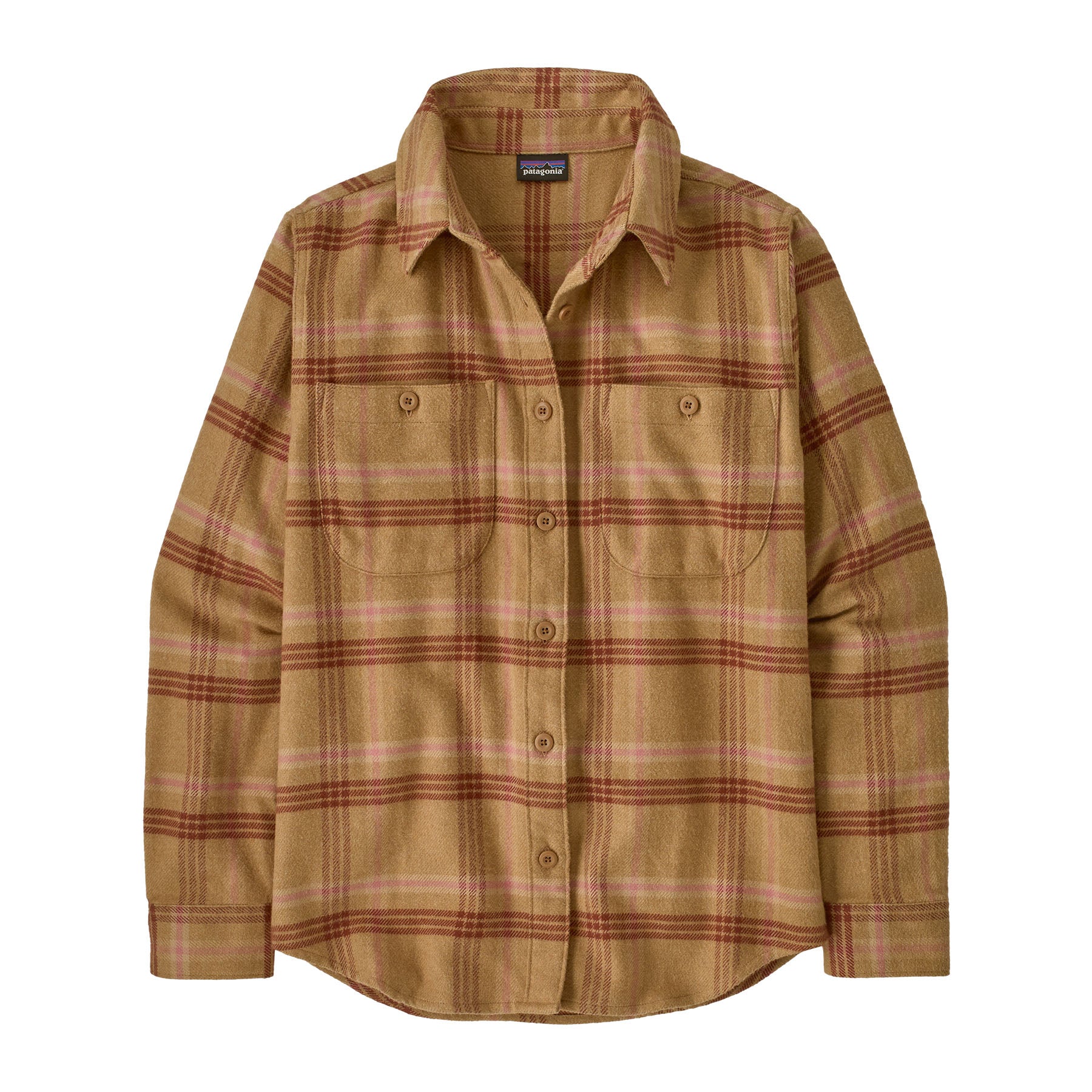 Women's Fjord Flannel Shirt in Old Spruce: Nest Brown | Patagonia Bend