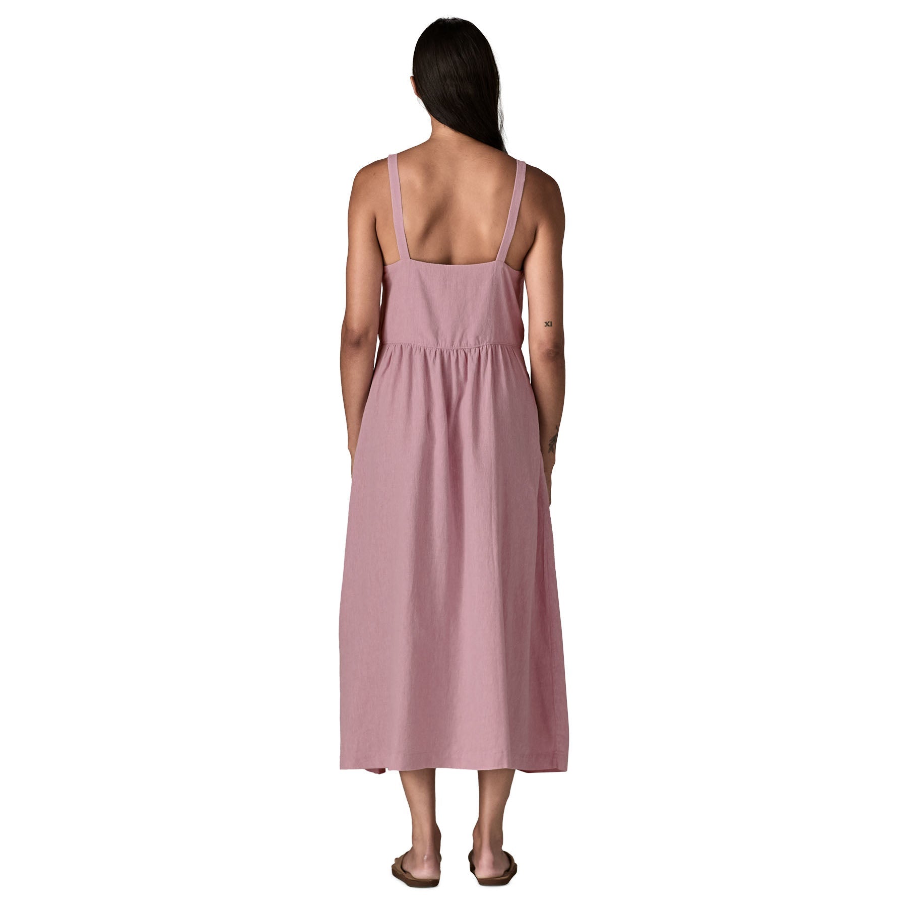 patagonia midi dress Patagonia Women's Garden Island Dress Rapids: Weathered Stone / S