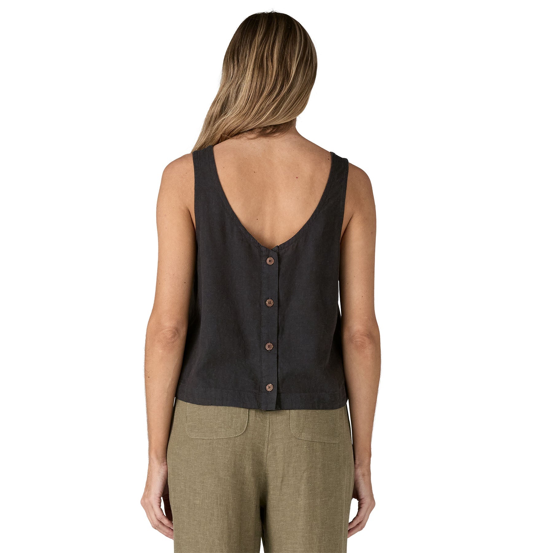 Women's Garden Island Top in Black | Patagonia Bend