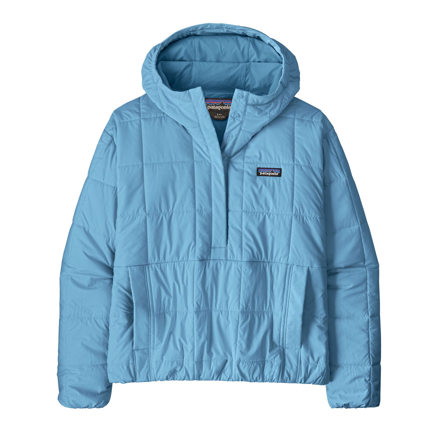 Women's Light Gust Hooded Pullover in Shore Blue | Patagonia Bend