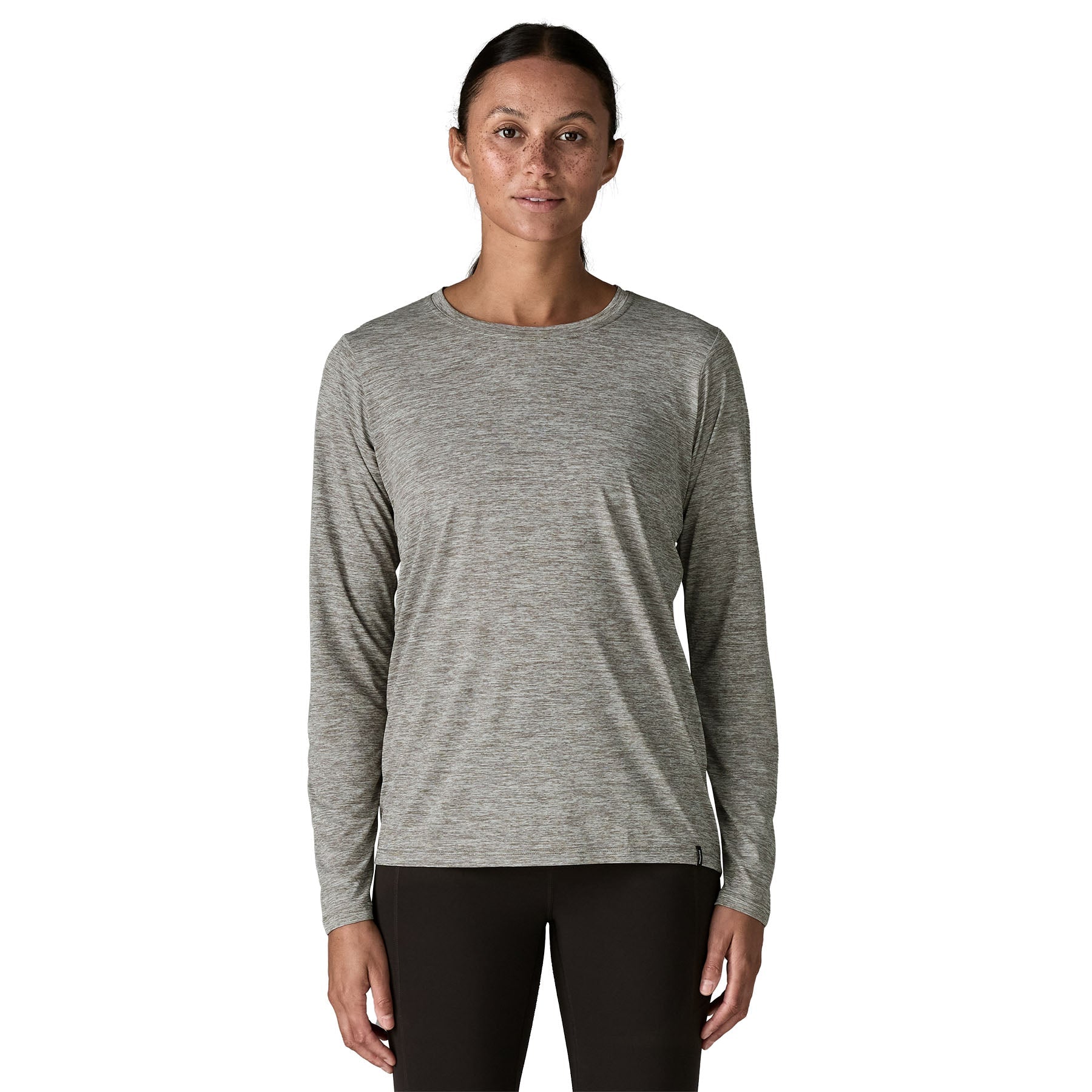 Women's Long - Sleeved Capilene® Cool Daily Shirt in Feather Grey | Patagonia Bend