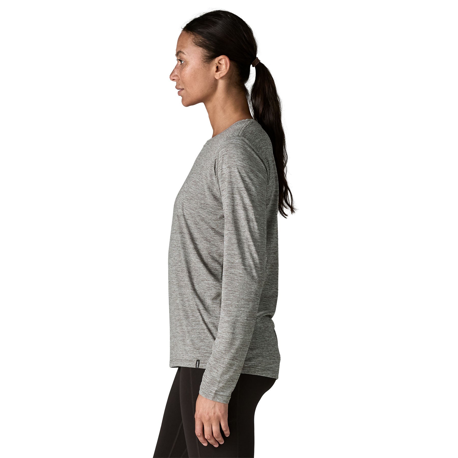 Women's Long - Sleeved Capilene® Cool Daily Shirt in Feather Grey | Patagonia Bend