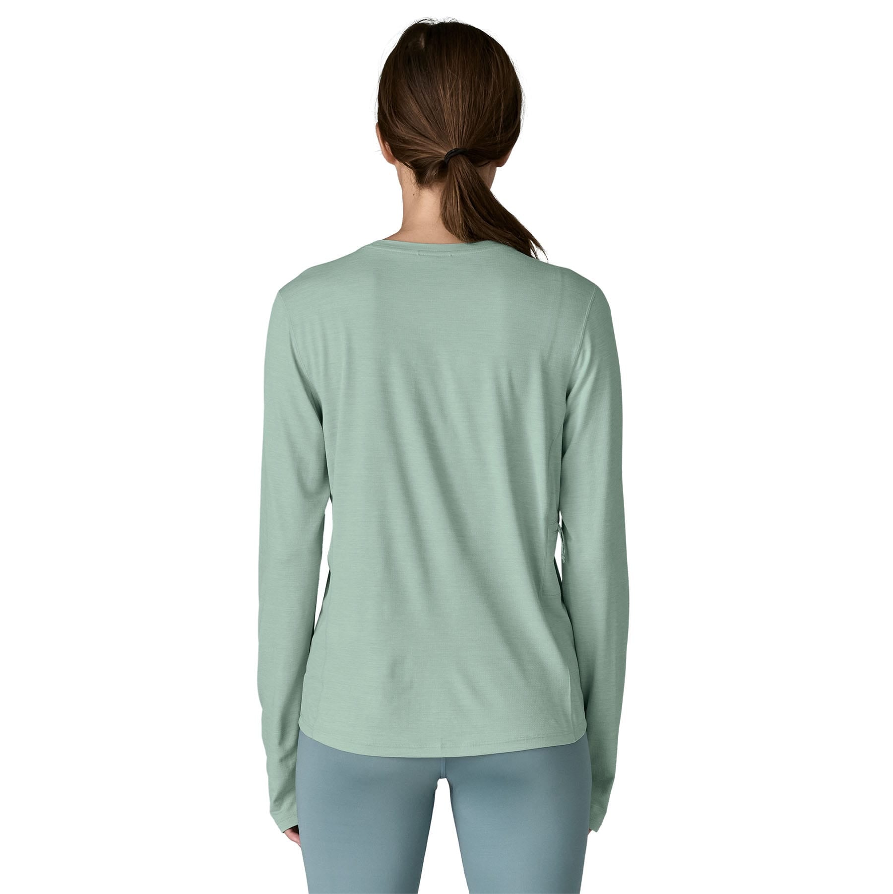 Women's Long - Sleeved Capilene® Cool Sun Shirt in Thermal Blue - Thin Ice X - Dye | Patagonia Bend