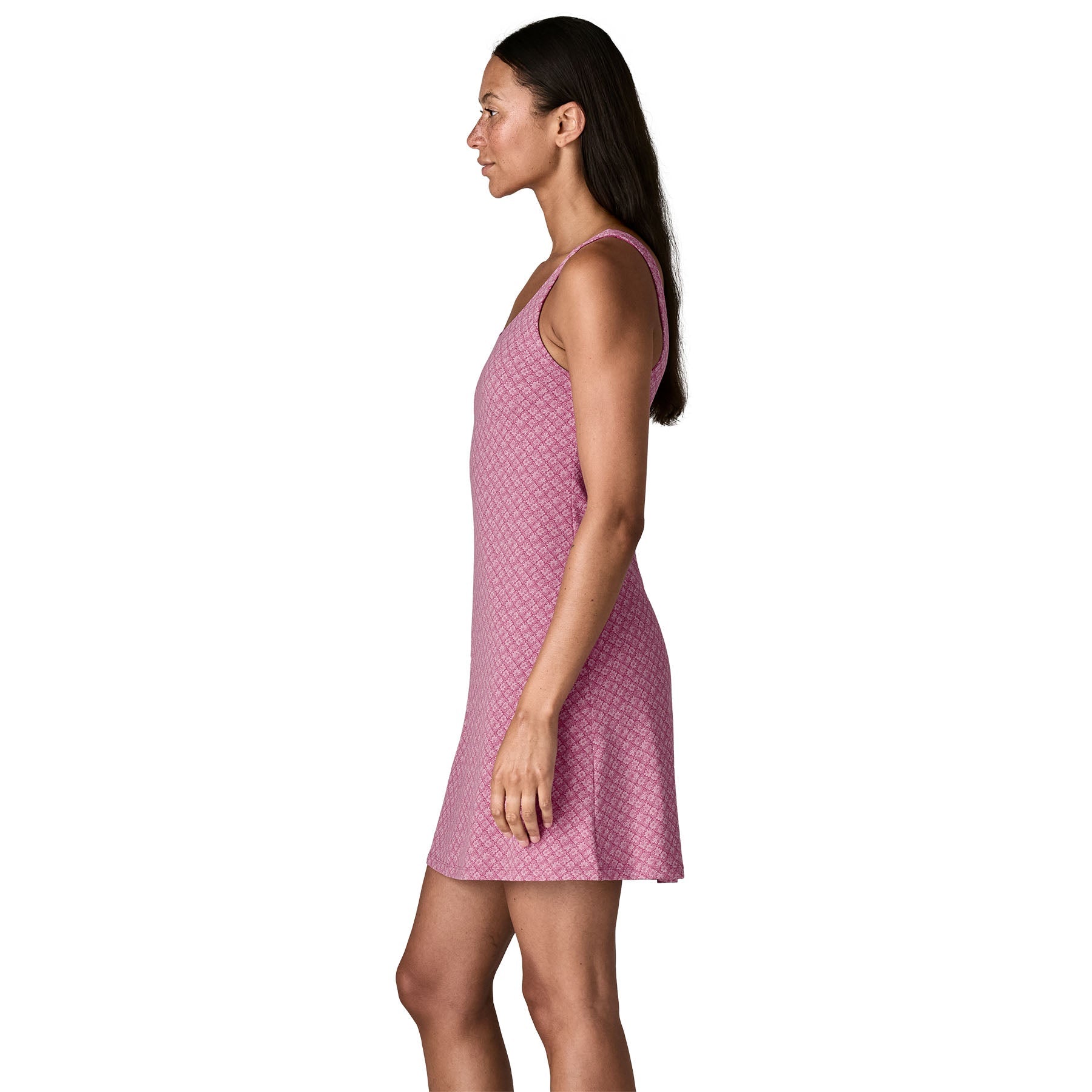 Women's Maipo Dress in Future Flowers: Faded Magenta | Patagonia Bend