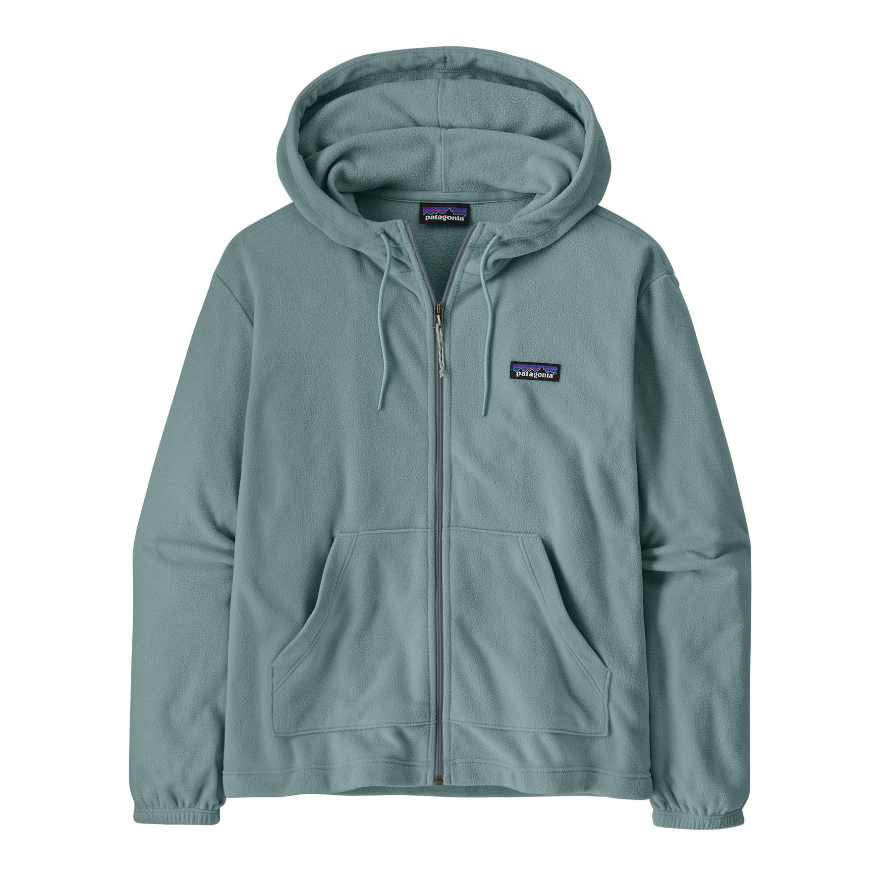 Women's Micro D Fleece Hoody in Blue Sage | Patagonia Bend