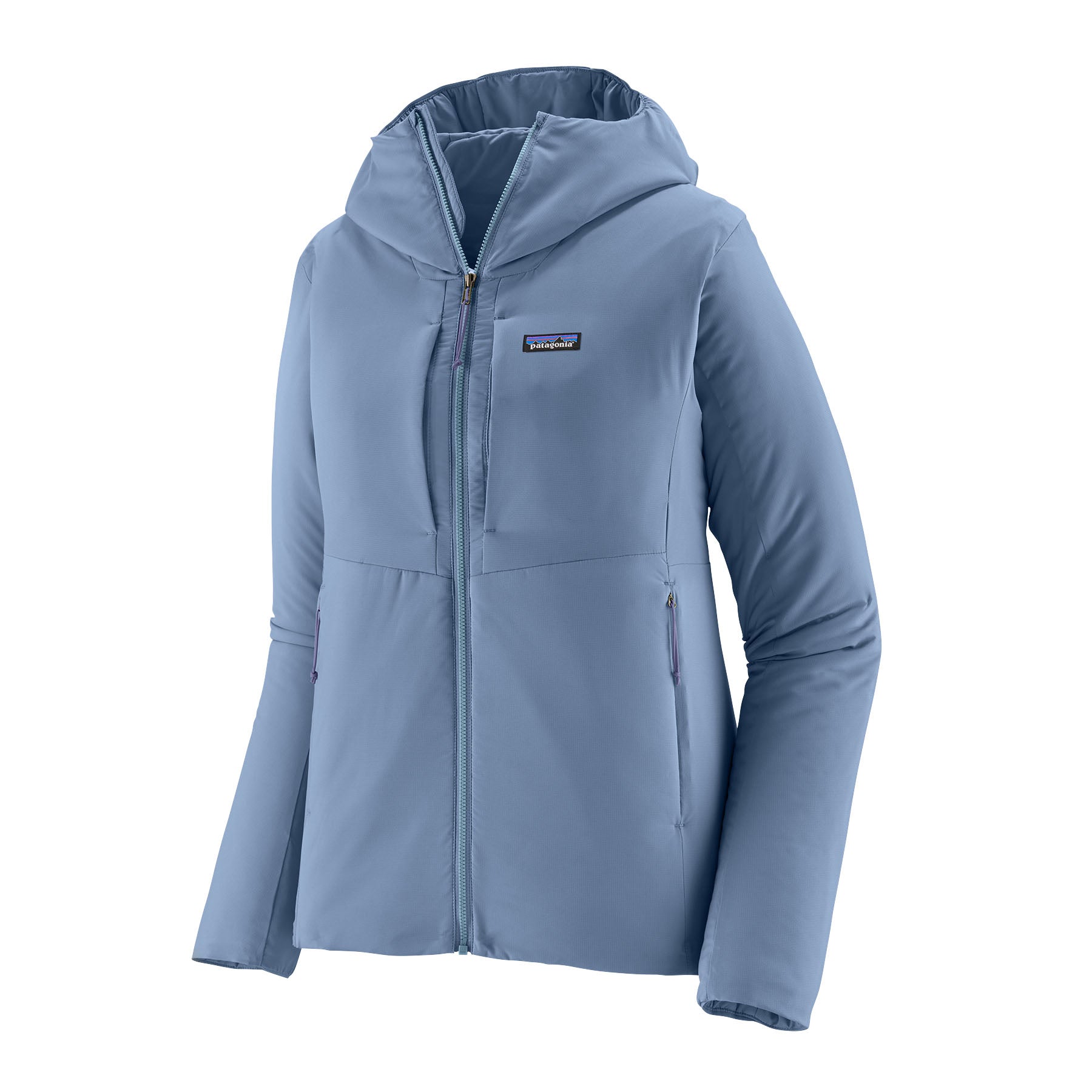 美品☆patagonia レディースM ナノエア フーディー ブルー 美品☆patagonia レディースM ナノエア フーディー ブルー
