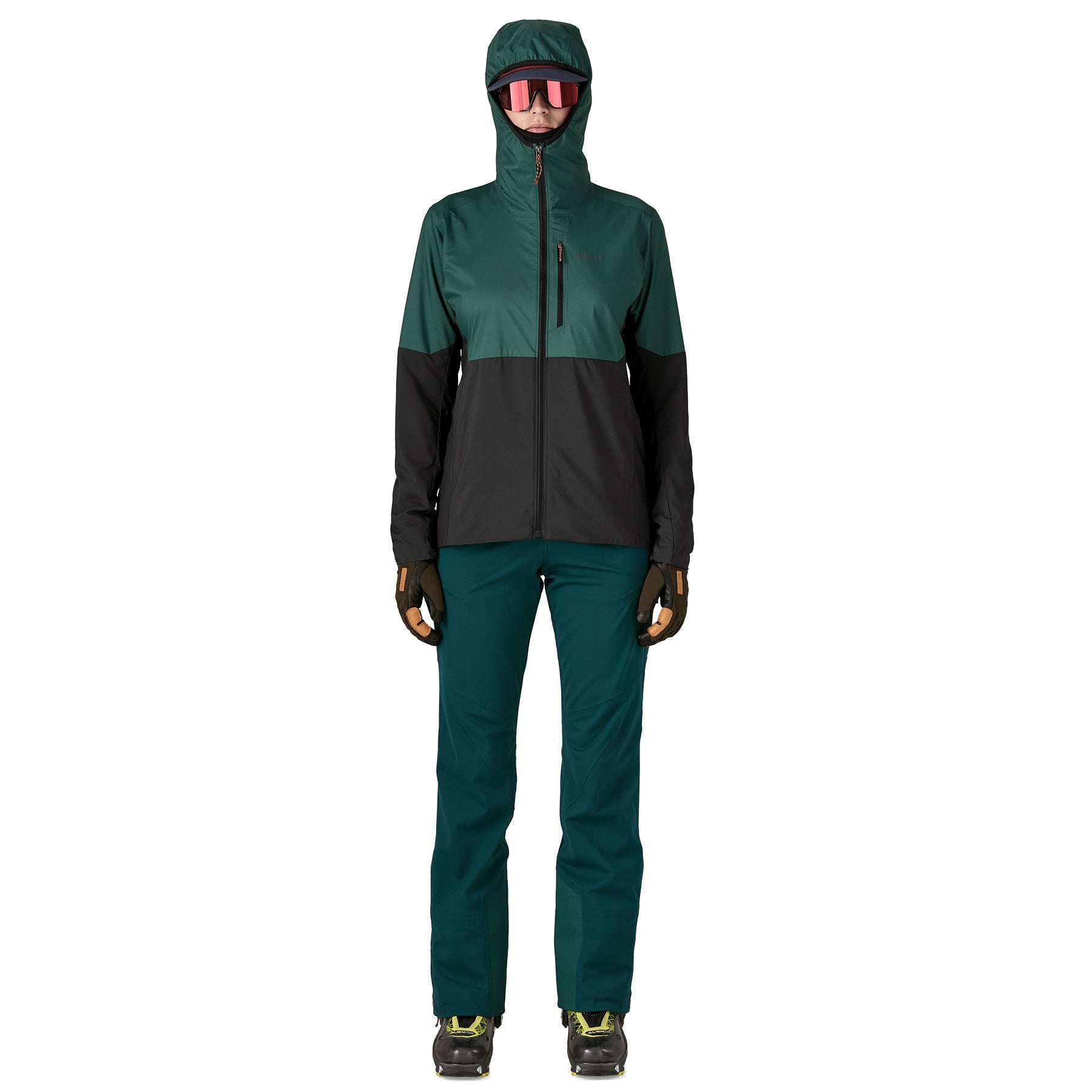 Women's Nano - Air Ultralight Freeride Jacket in Cascade Green | Patagonia Bend