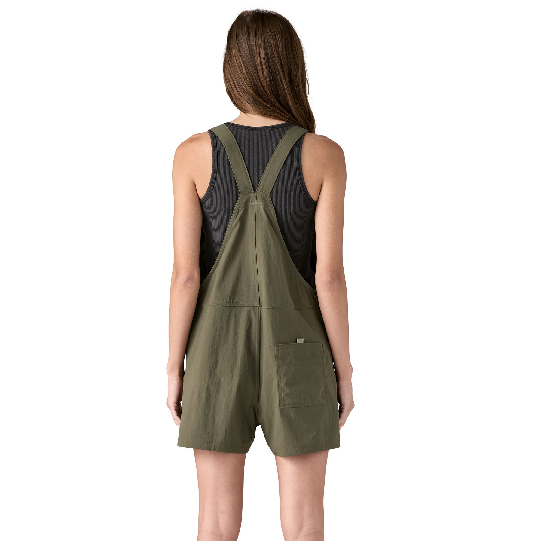 Women's Outdoor Everyday Overalls in Basin Green | Patagonia Bend