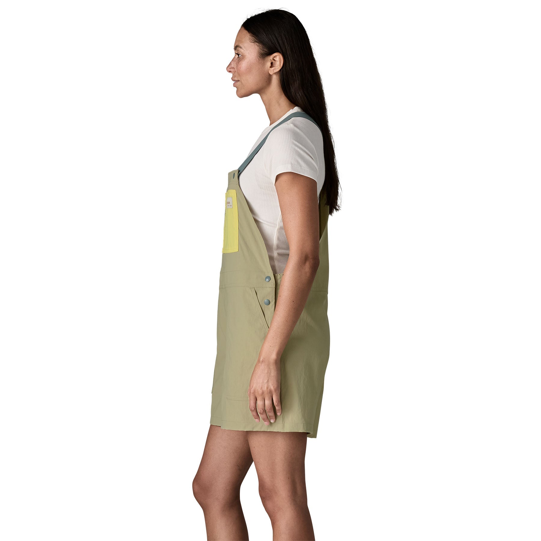 Women's Outdoor Everyday Overalls in WEATHERED STONE | Patagonia Bend