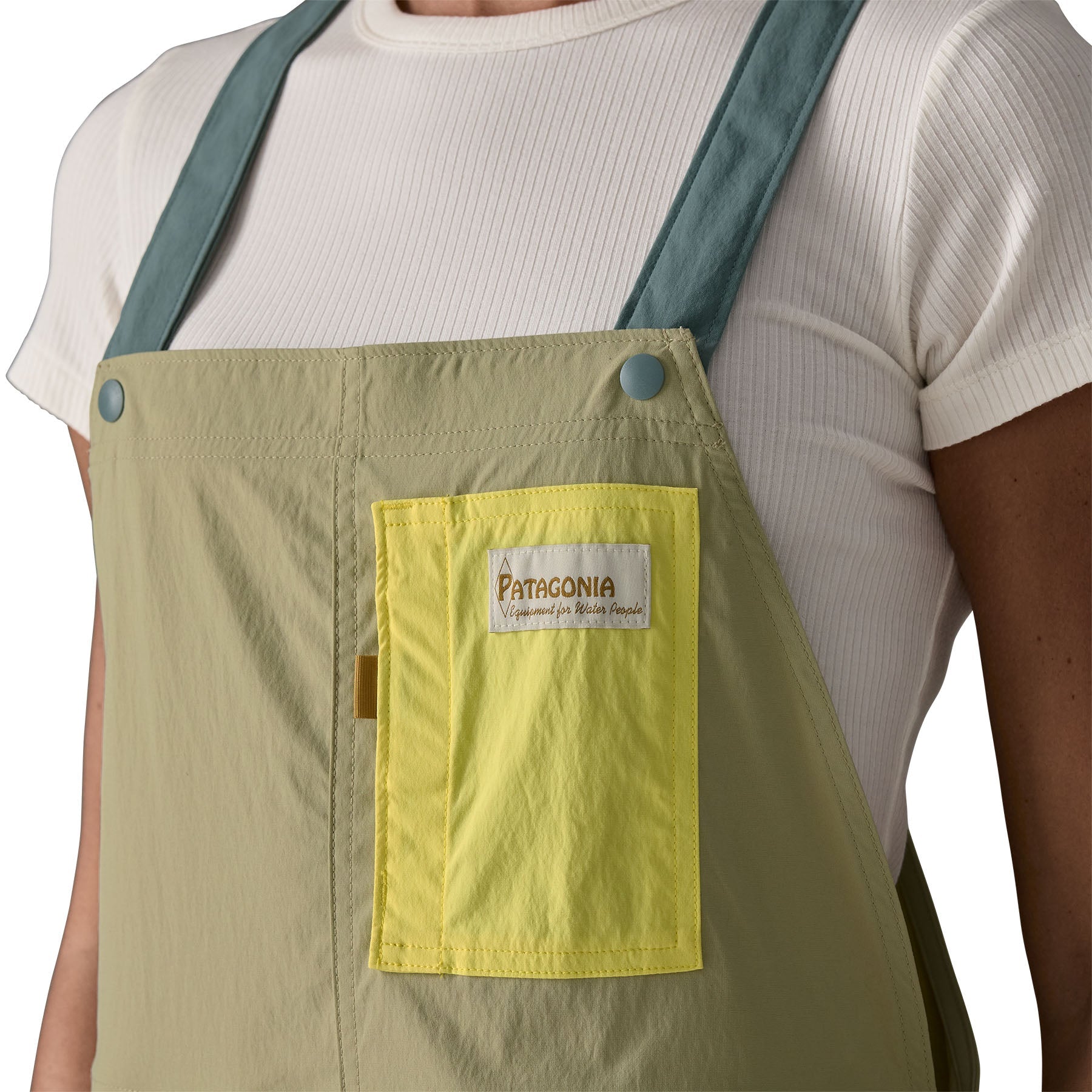 Women's Outdoor Everyday Overalls in WEATHERED STONE | Patagonia Bend