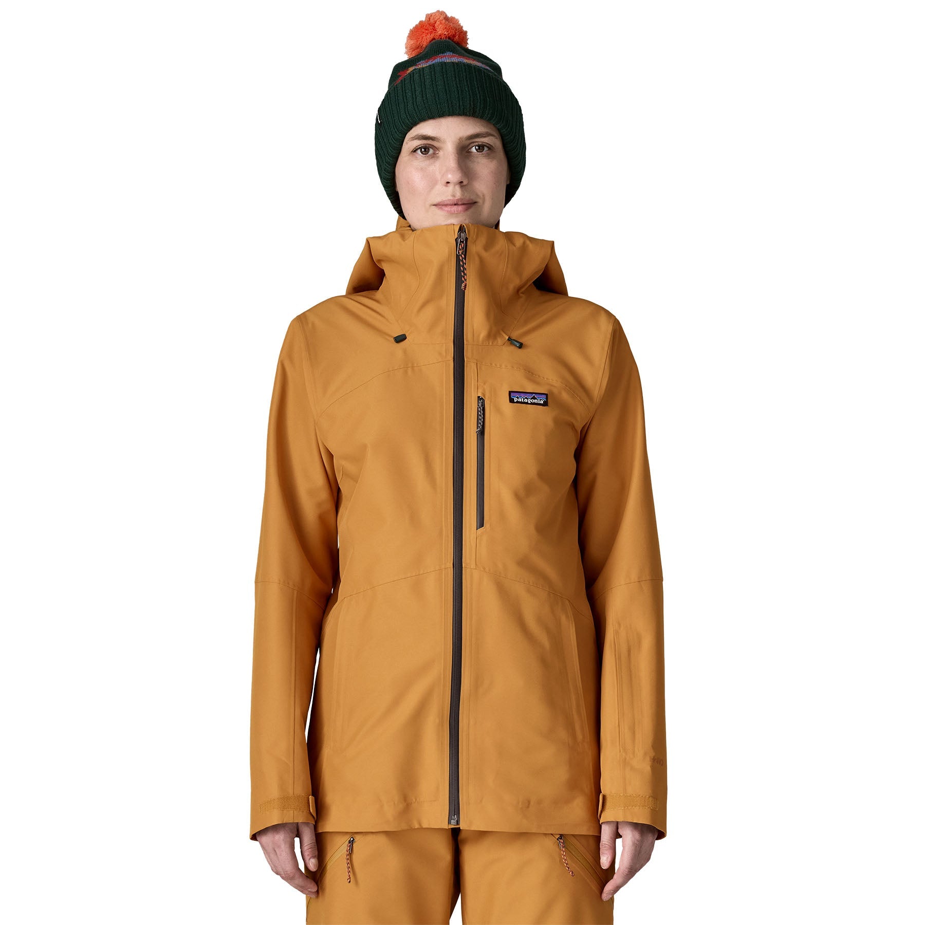 Women's Powder Town Jacket in Talon Gold | Patagonia Bend