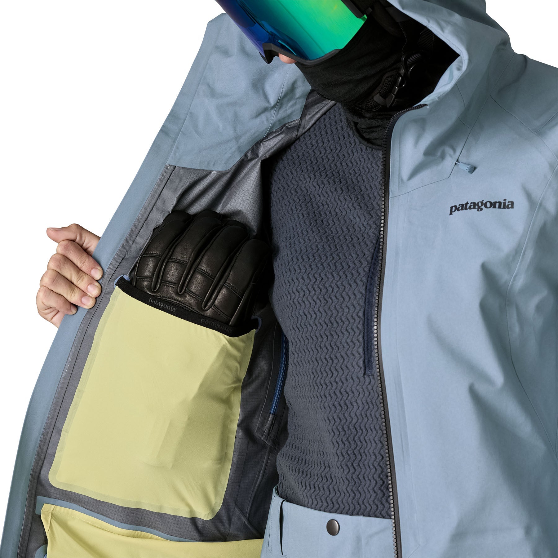 Women's PowSlayer Jacket in Barnacle Blue | Patagonia Bend