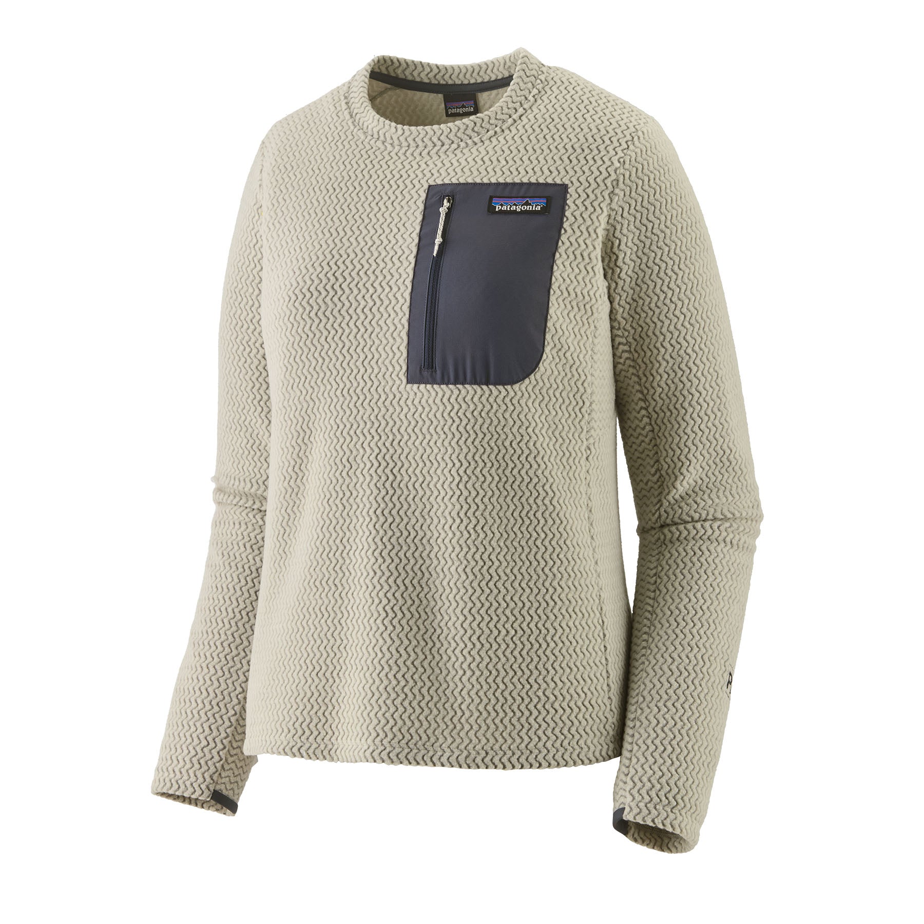 Women's R1 Air Crew in Wool White | Patagonia Bend
