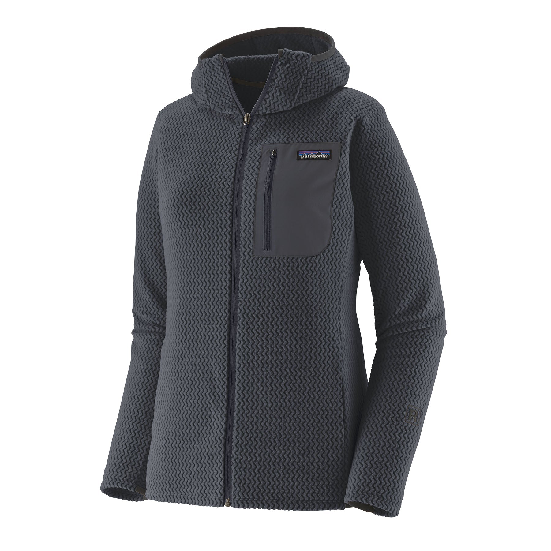 Women's R1 Air Full - Zip Hoody in Smolder Blue | Patagonia Bend
