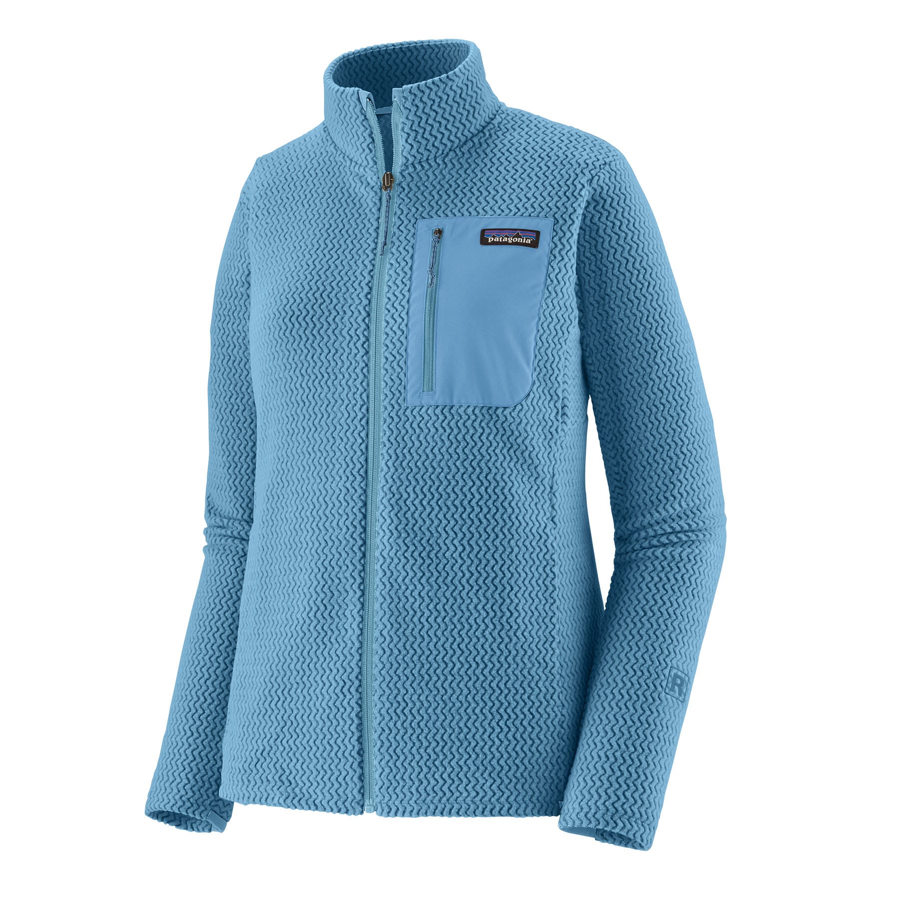 Women's R1 Air Jacket in Shore Blue | Patagonia Bend