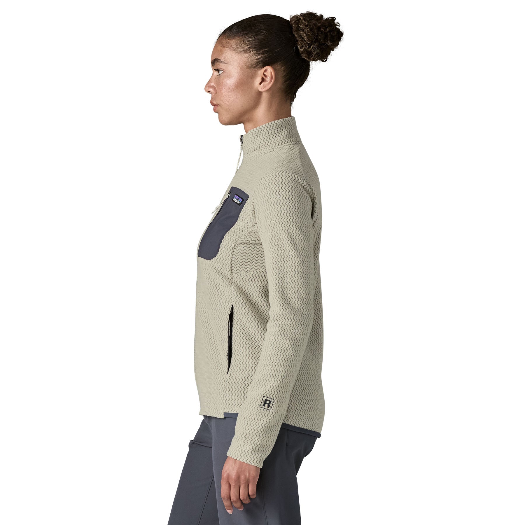 Women's R1® Air Jacket in Wool White | Patagonia Bend