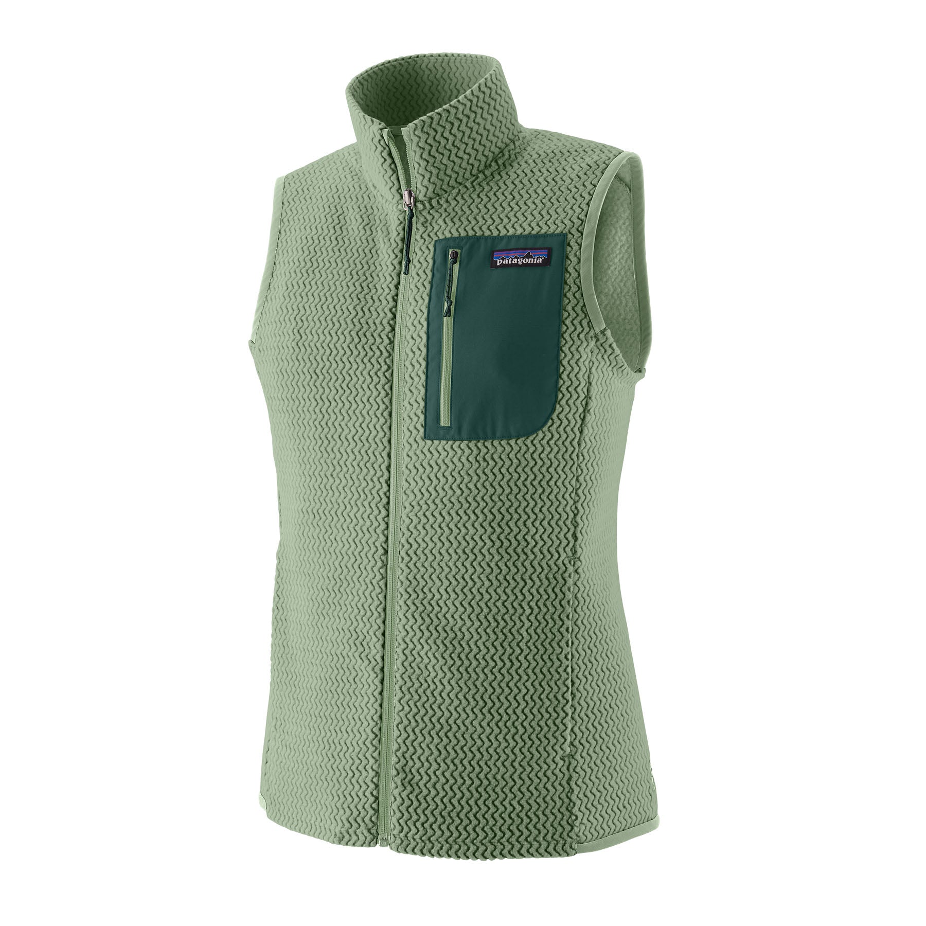 Women's R1® Air Vest in Ellwood Green | Patagonia Bend