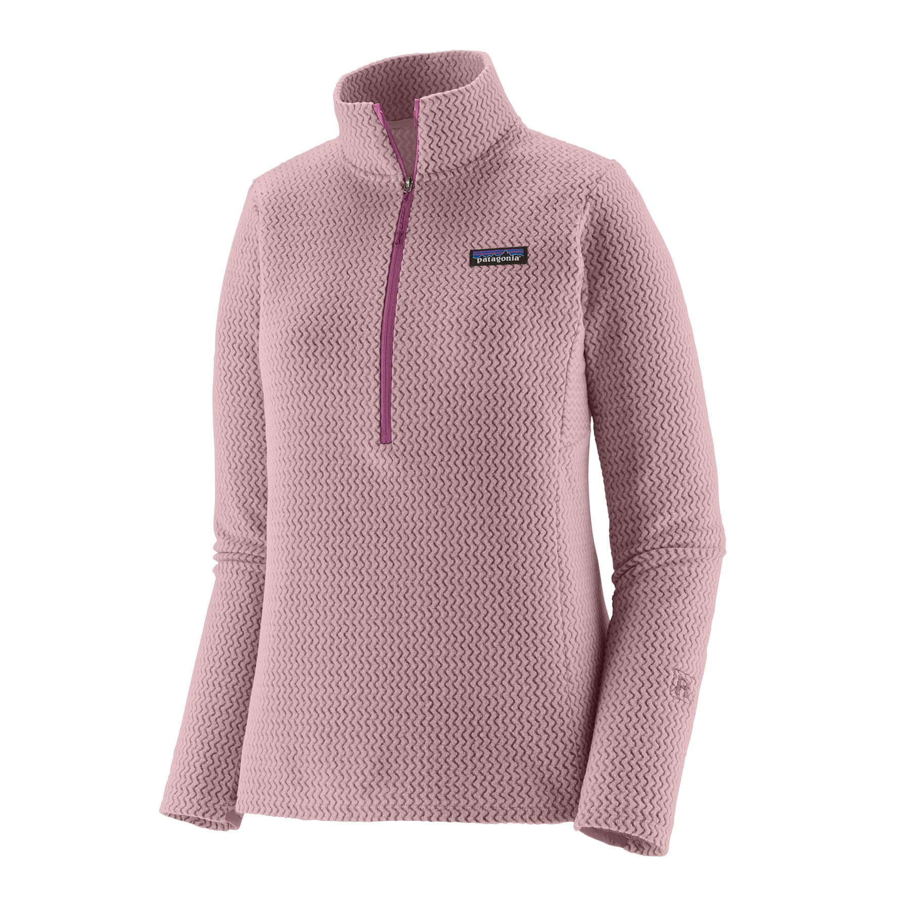 Women's R1 Air Zip Neck in Quiet Violet | Patagonia Bend