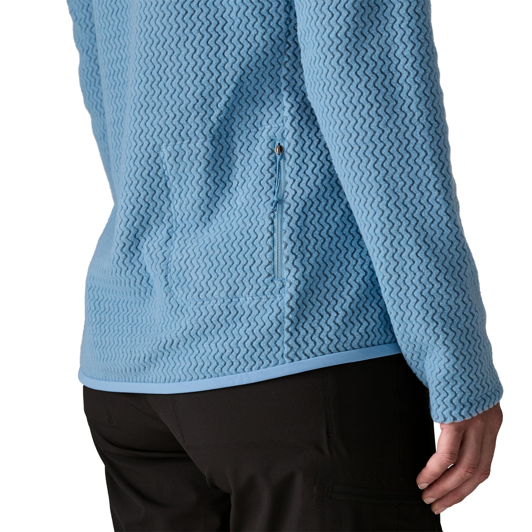 Women's R1® Air Zip Neck in Shore Blue | Patagonia Bend