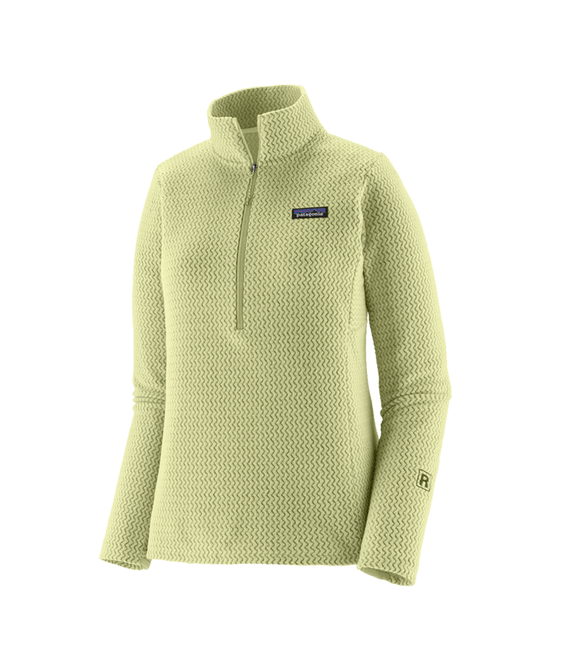 Women's R1® Air Zip Neck in Vellum Green | Patagonia Bend