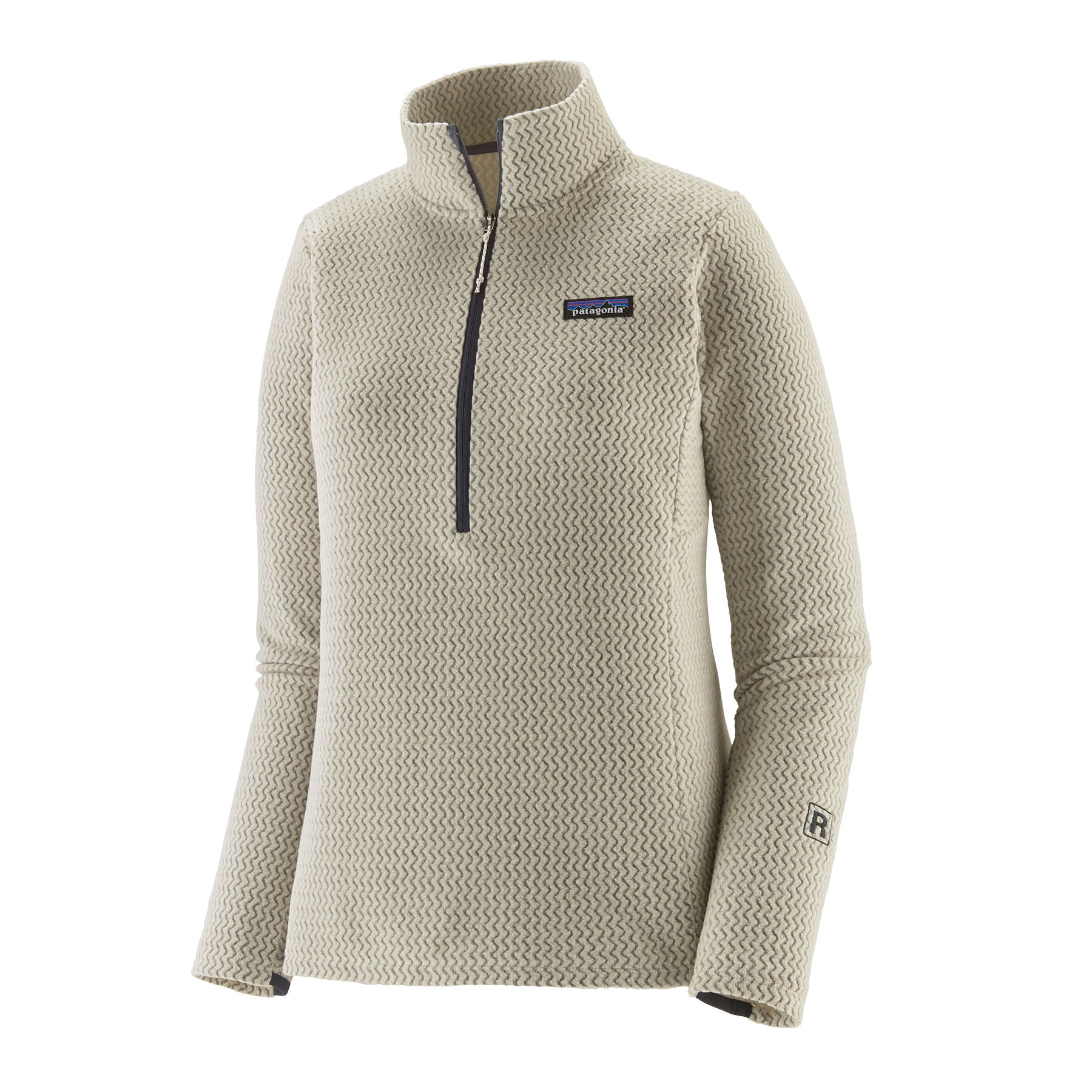 Women's R1® Air Zip Neck in Wool White | Patagonia Bend