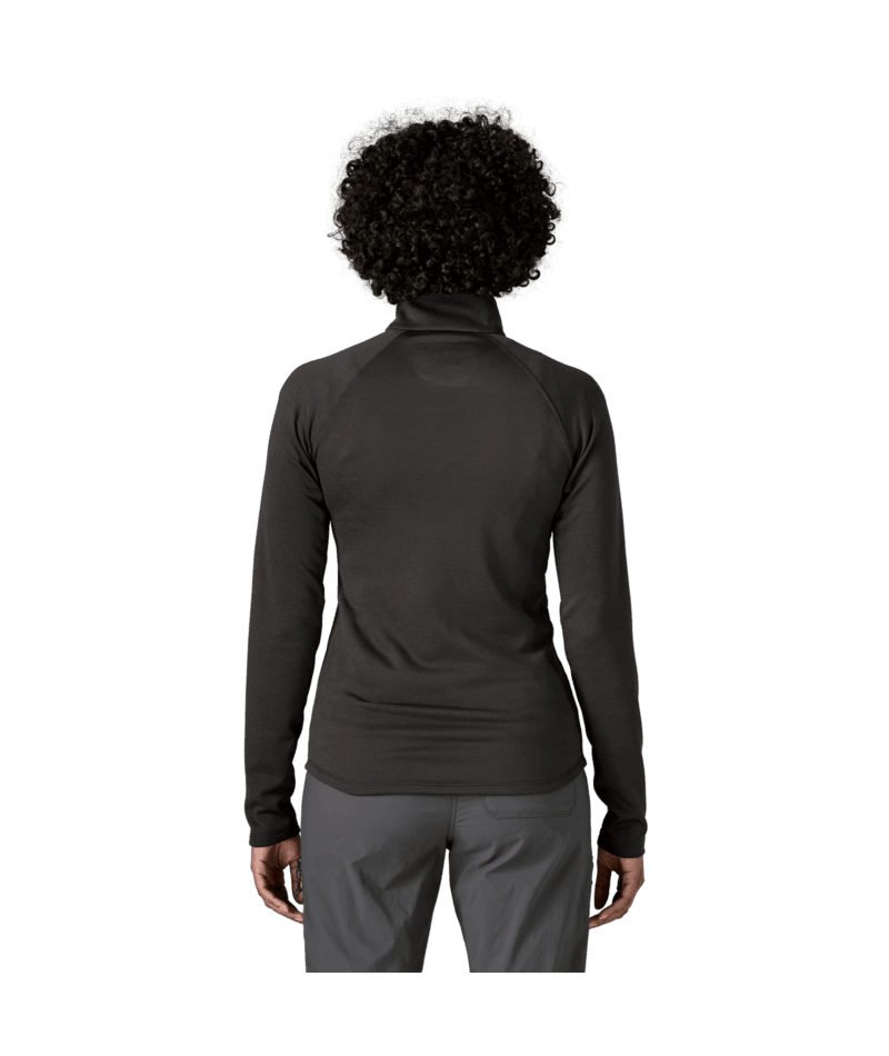 Women's R1 Ultralight 1/2 Zip in Black | Photo 3 | Patagonia Bend