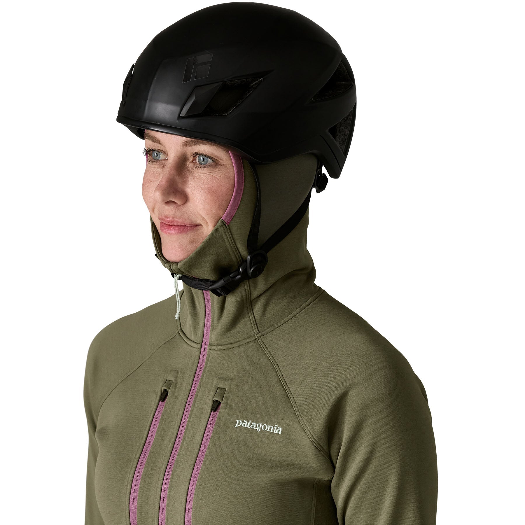 Women's R1® Ultralight Hoody in Basin Green | Patagonia Bend