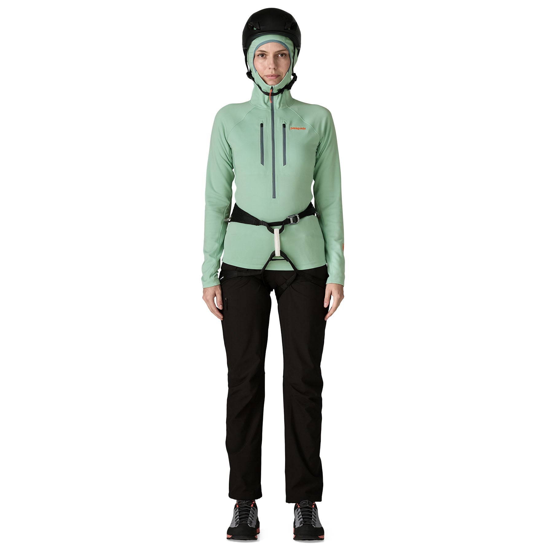 Women's R1® Ultralight Hoody in Basin Green | Patagonia Bend