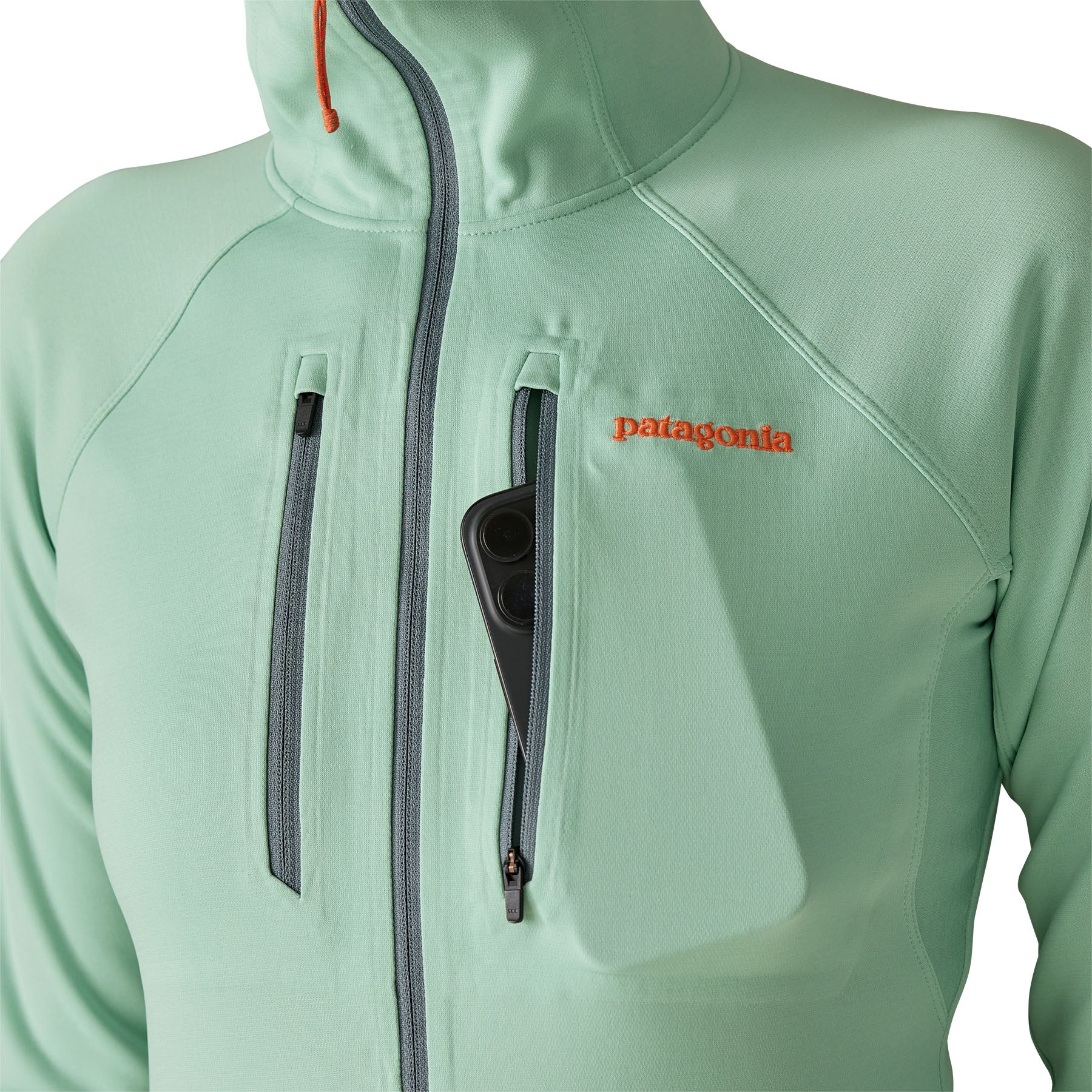 Women's R1® Ultralight Hoody in Thin Ice | Patagonia Bend