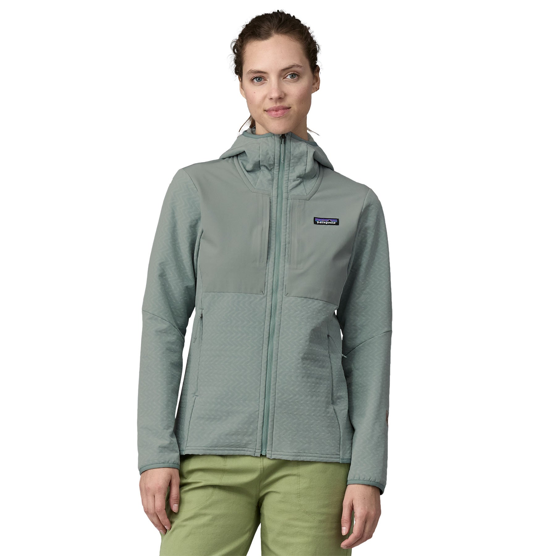 Women's R2® CrossStrata Hoody in Thermal Blue | Patagonia Bend