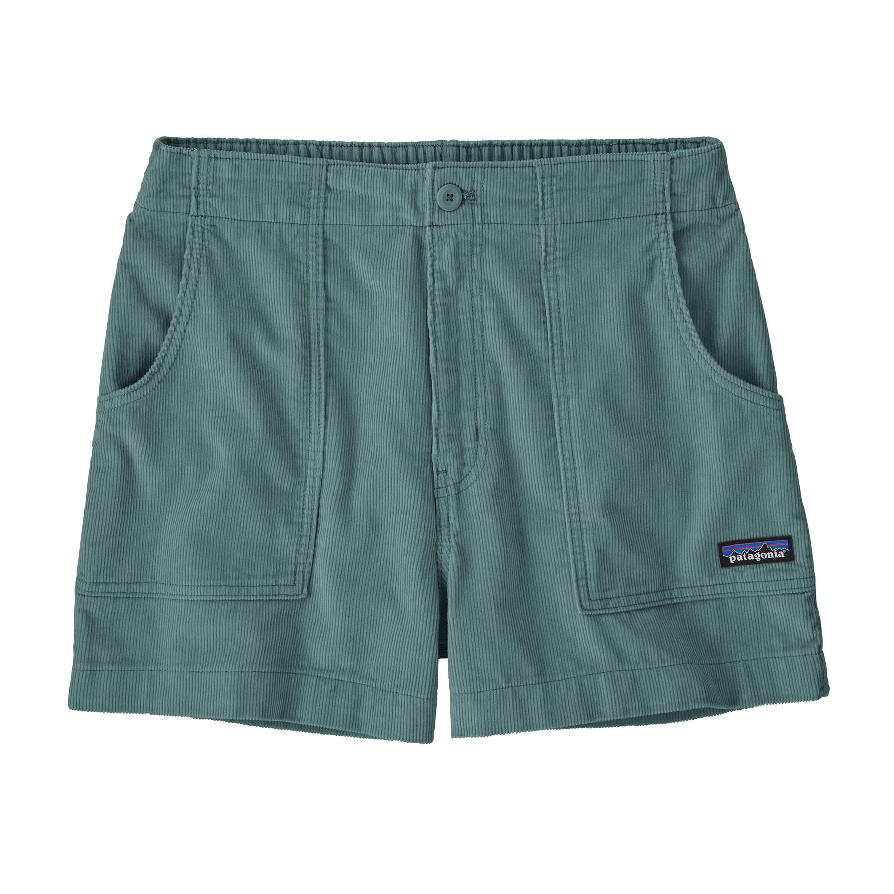 Women's Retro Cord Shorts in Blue Sage | Patagonia Bend
