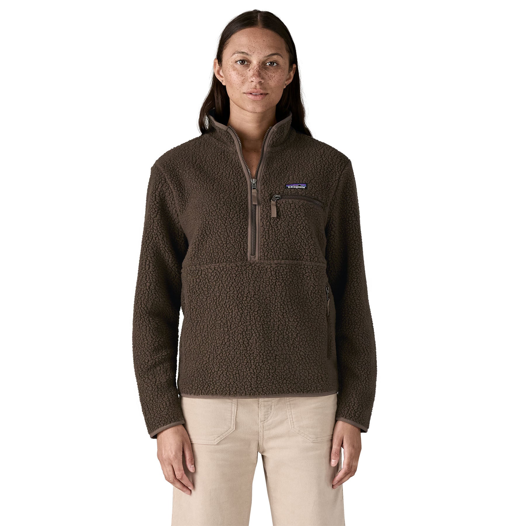 Women's Retro Pile Marsupial in Otter Brown | Patagonia Bend