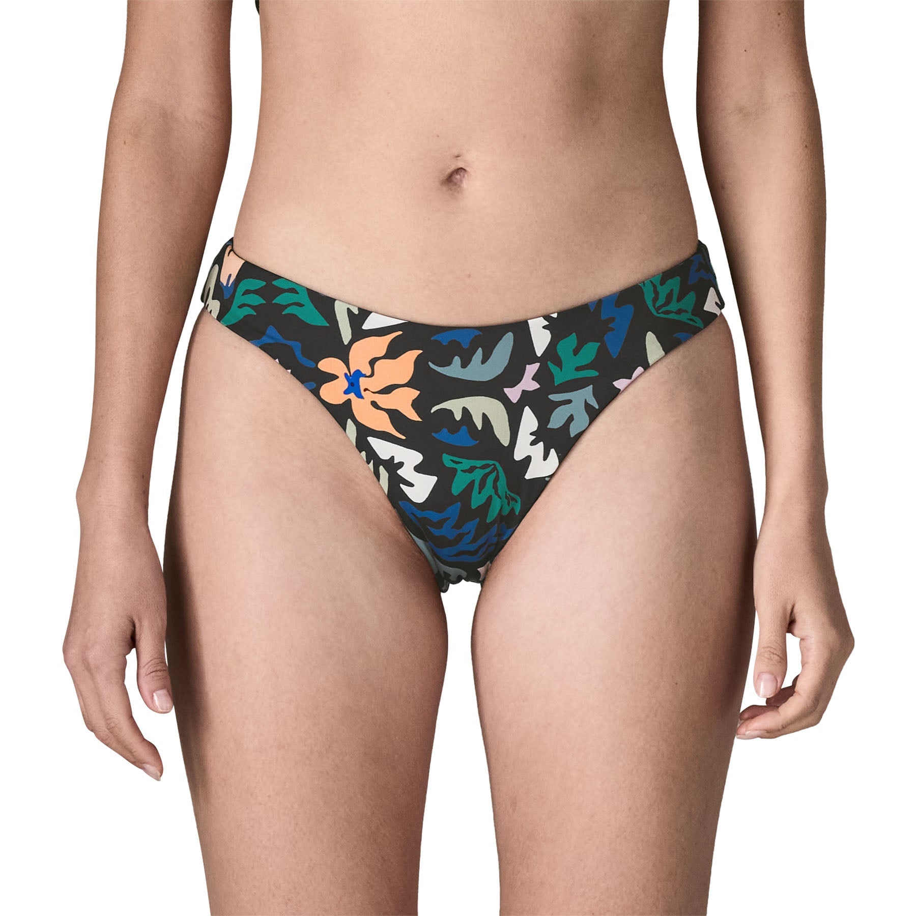 Women's Reversible Cross Shore Bottoms in Kaleido: Black | Patagonia Bend