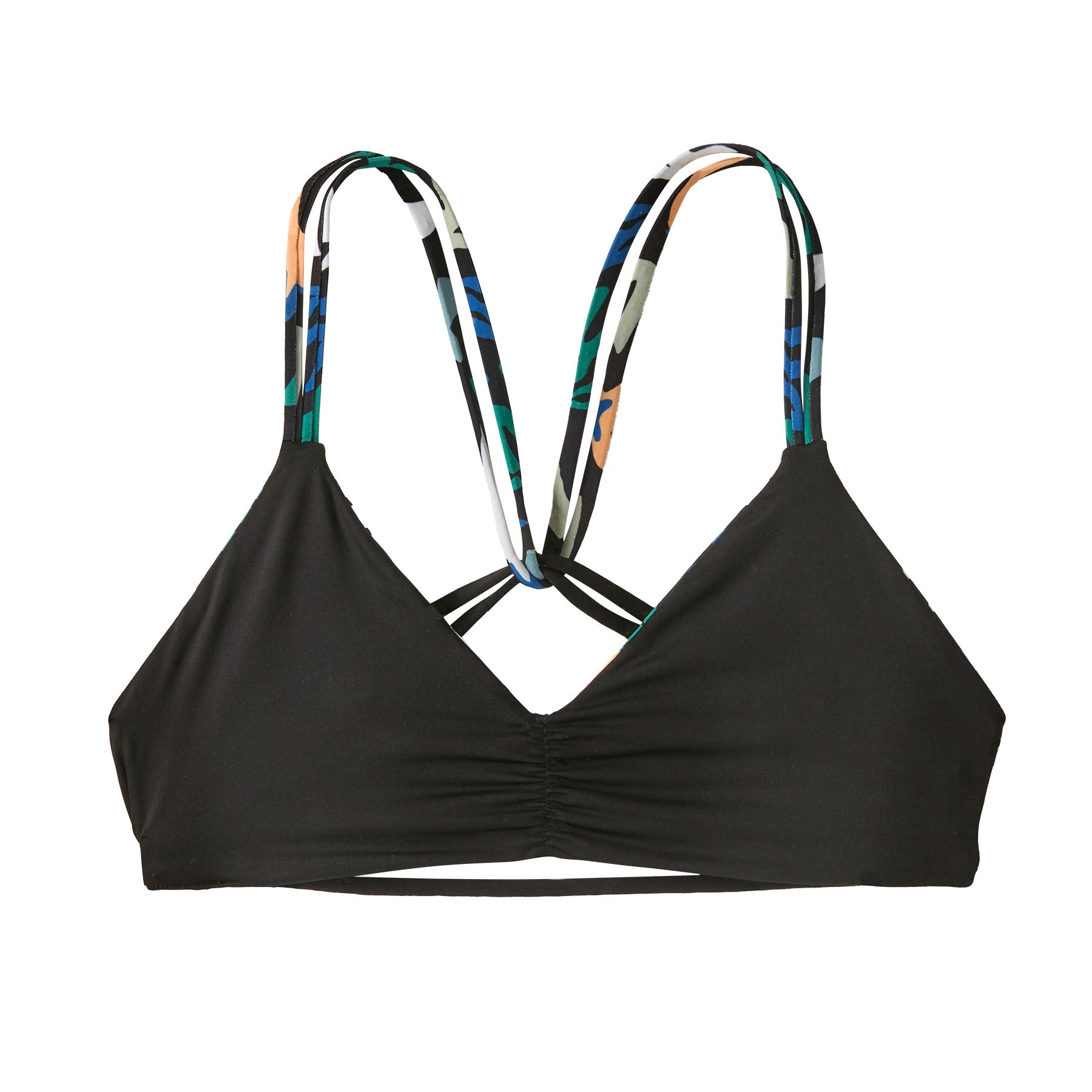 Women's Reversible Seaglass Bay Top in Kaleido: Black | Patagonia Bend