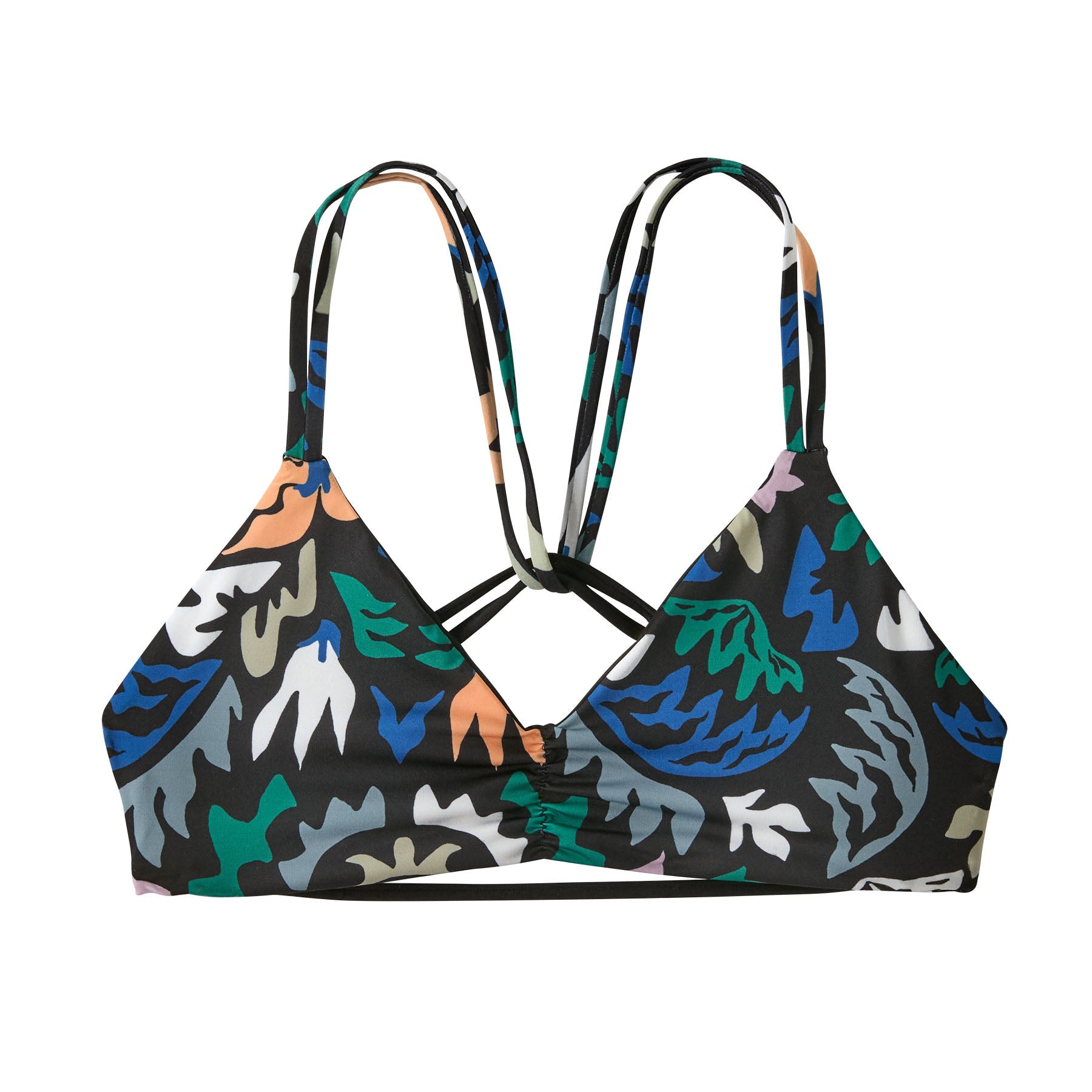 Women's Reversible Seaglass Bay Top in Kaleido: Black | Patagonia Bend
